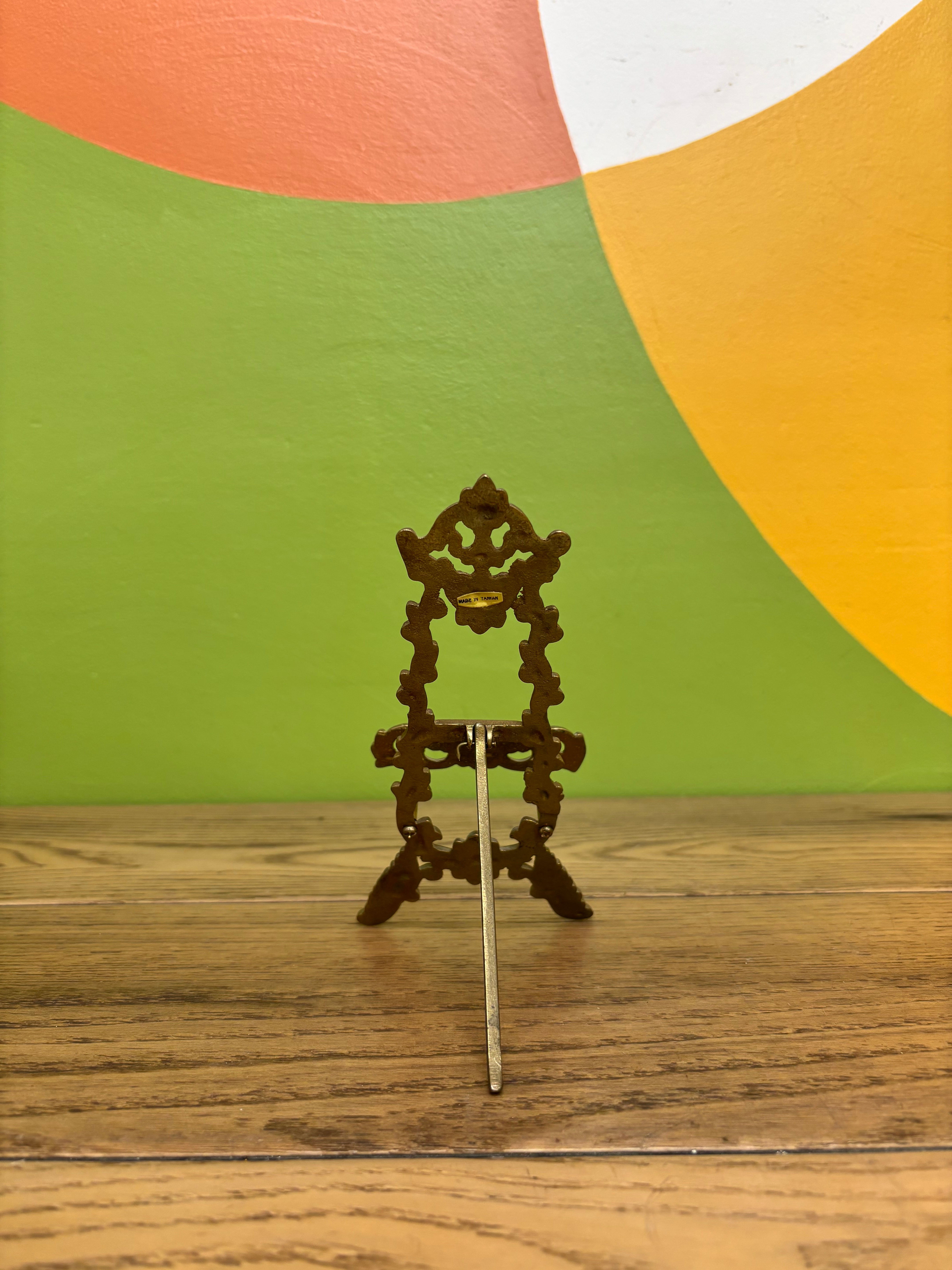 Small Brass Easel