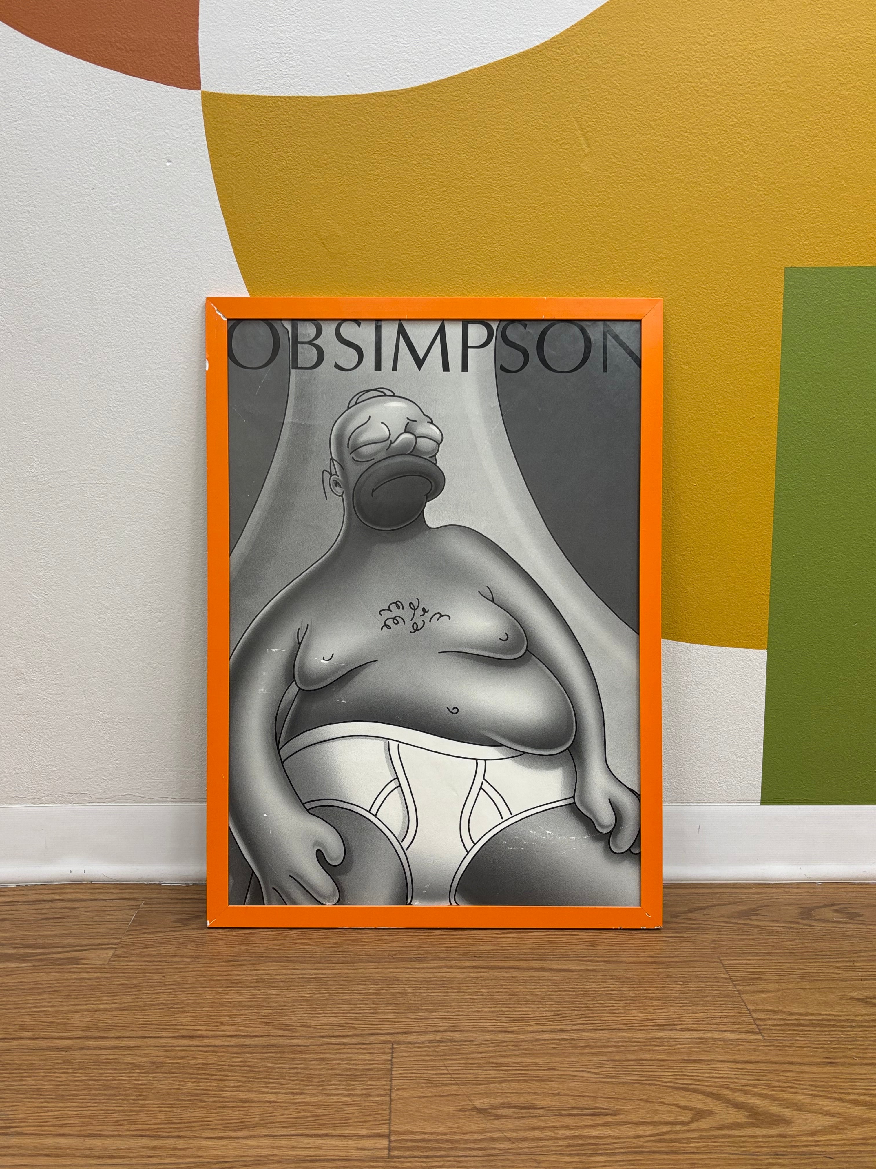 ObiSimpson Framed Print