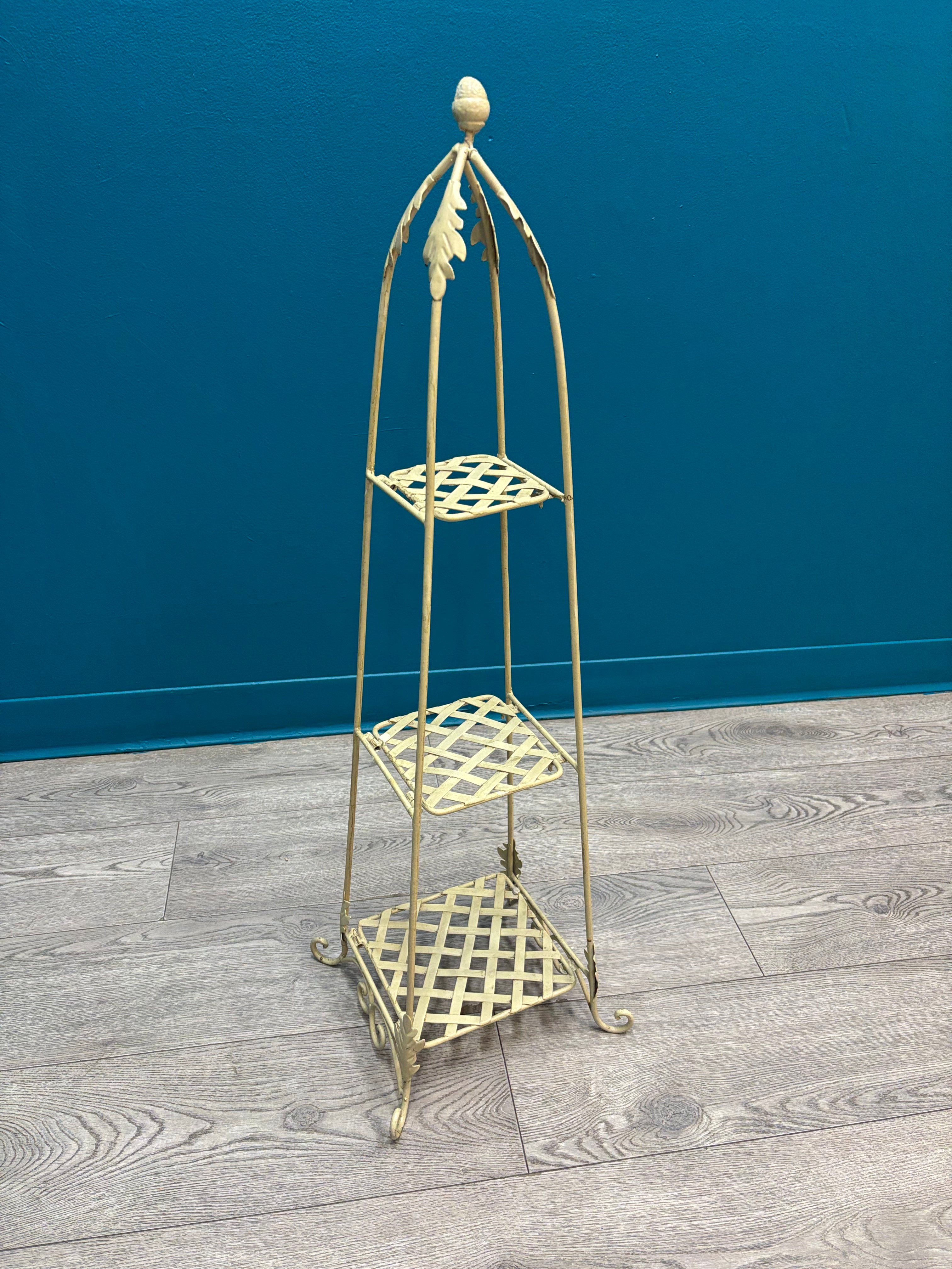 Small 3 Tier Metal Shelf