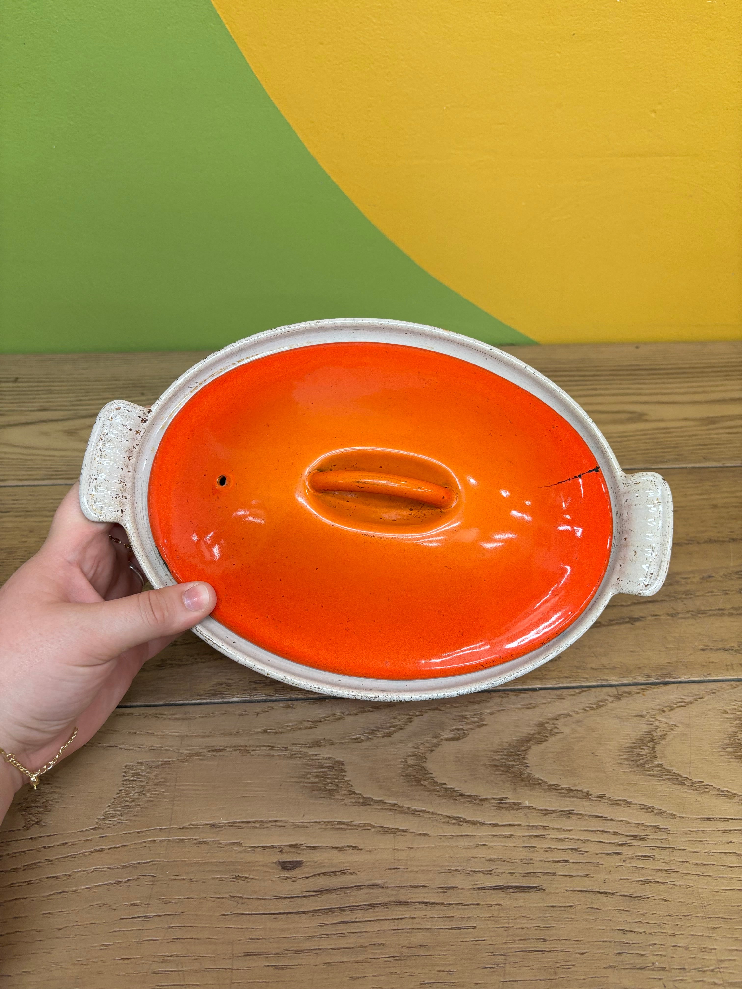 Le Creuset Flame Orange Casserole Dish - 22