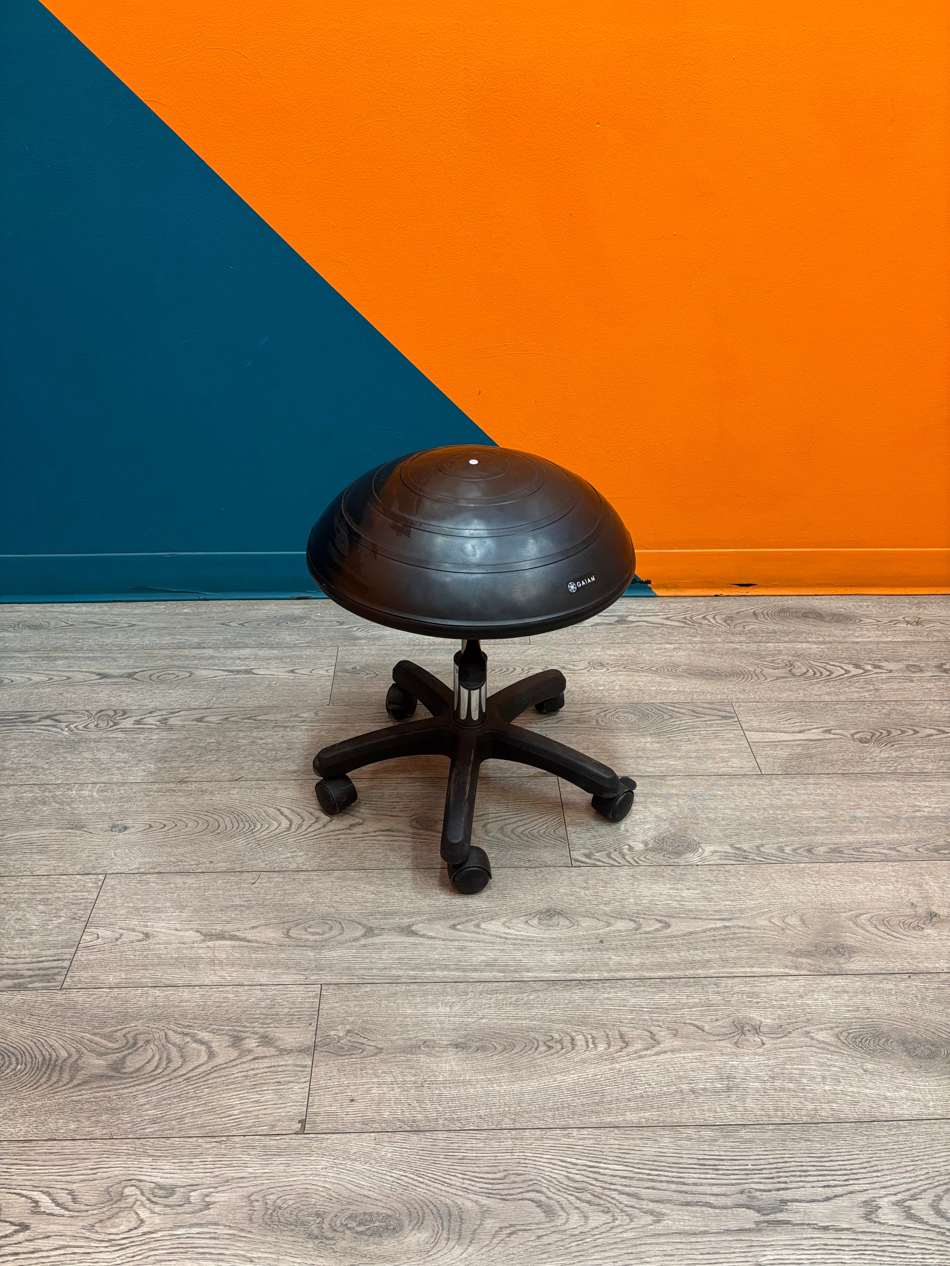 Gaiam Balance Ball Rolling Stool