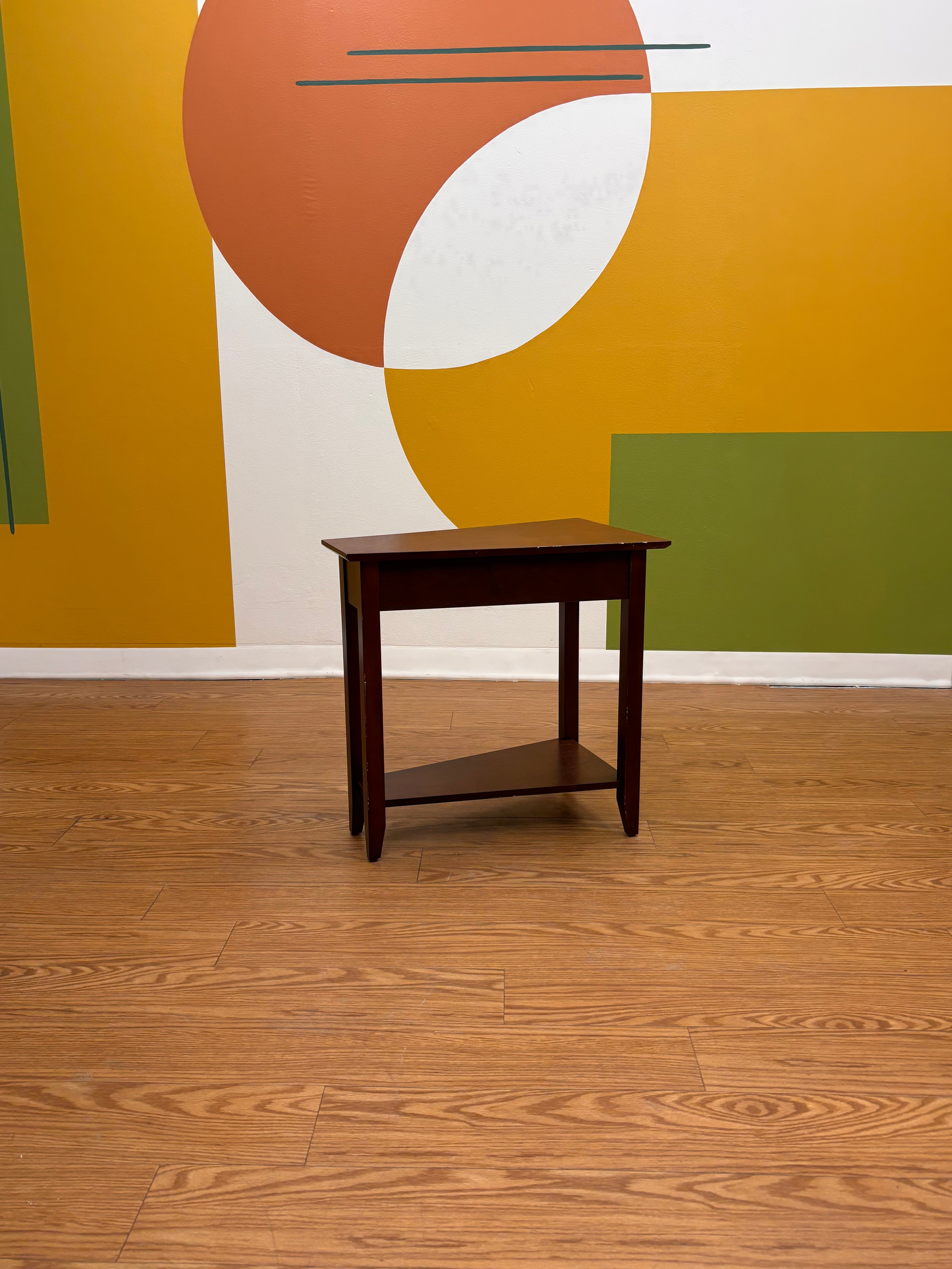Wood End Table