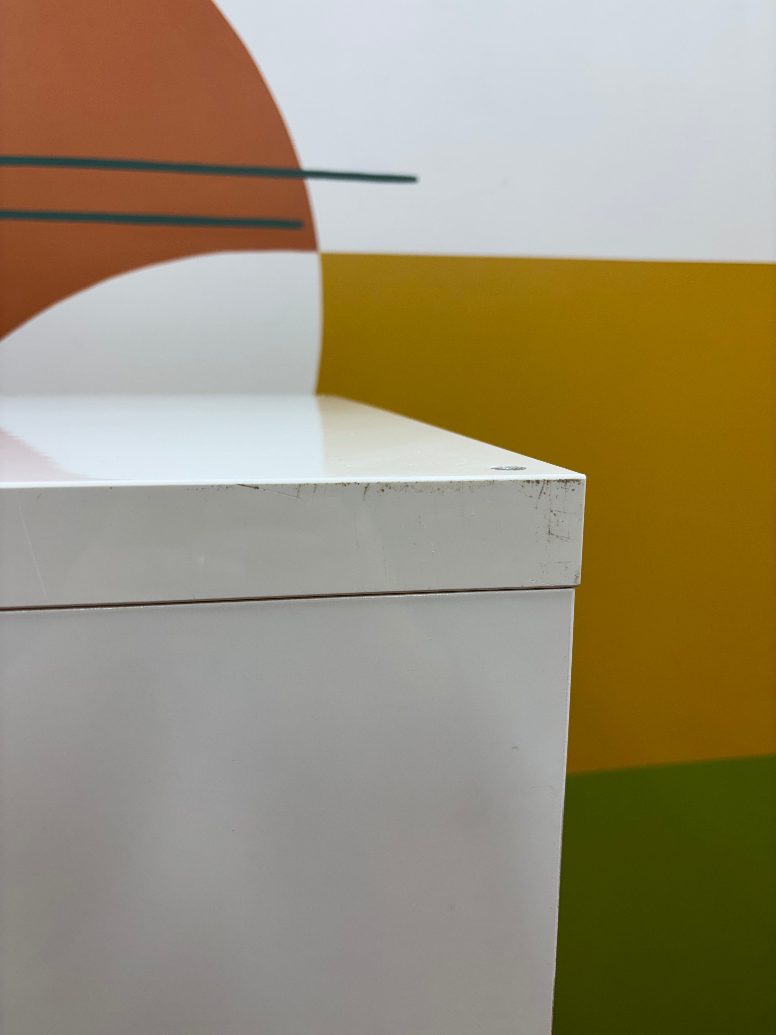 8 Cube Shelf - White