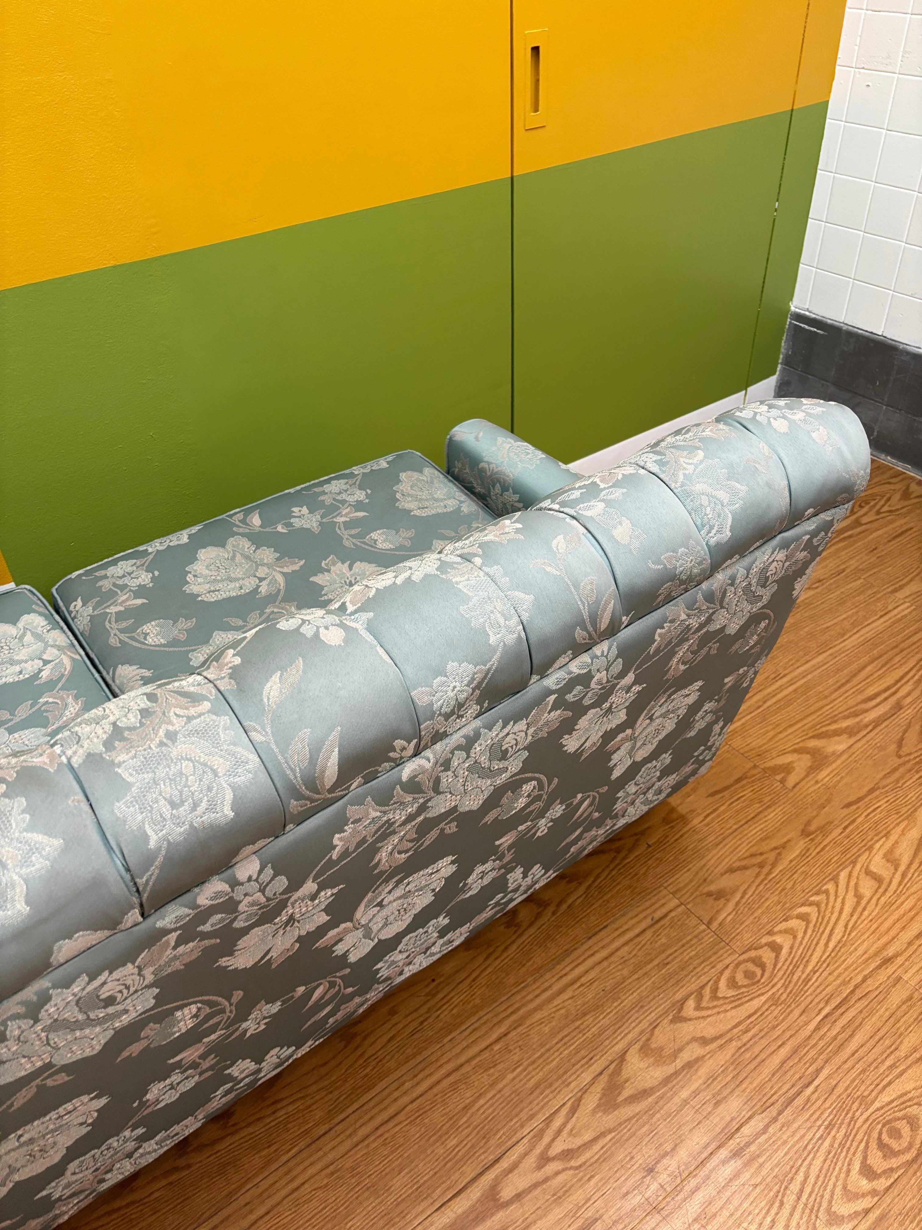 Teal Sofa