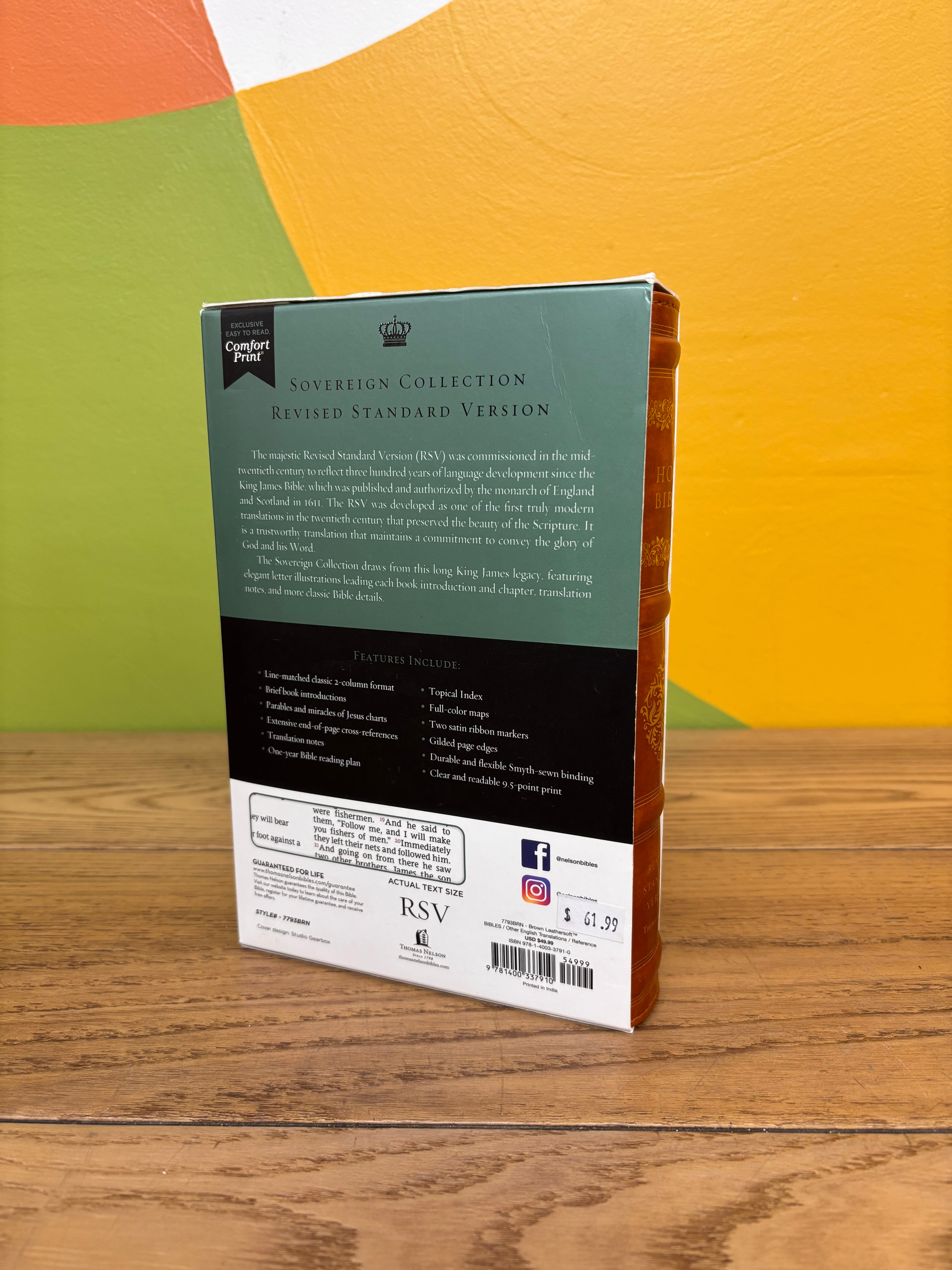 Thomas Nelson Revised Standard Reference Bible