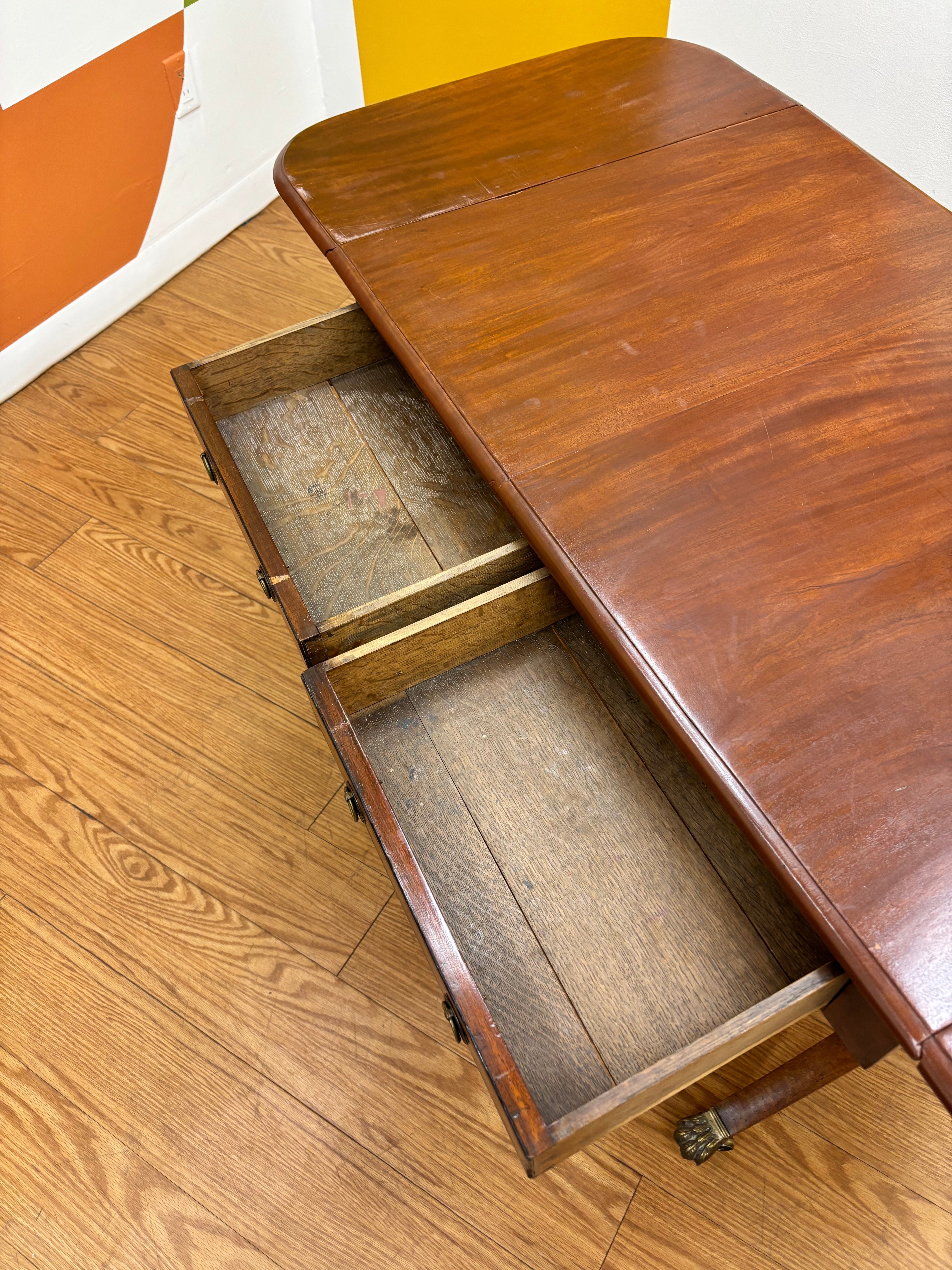 Drop-Leaf Sofa Table