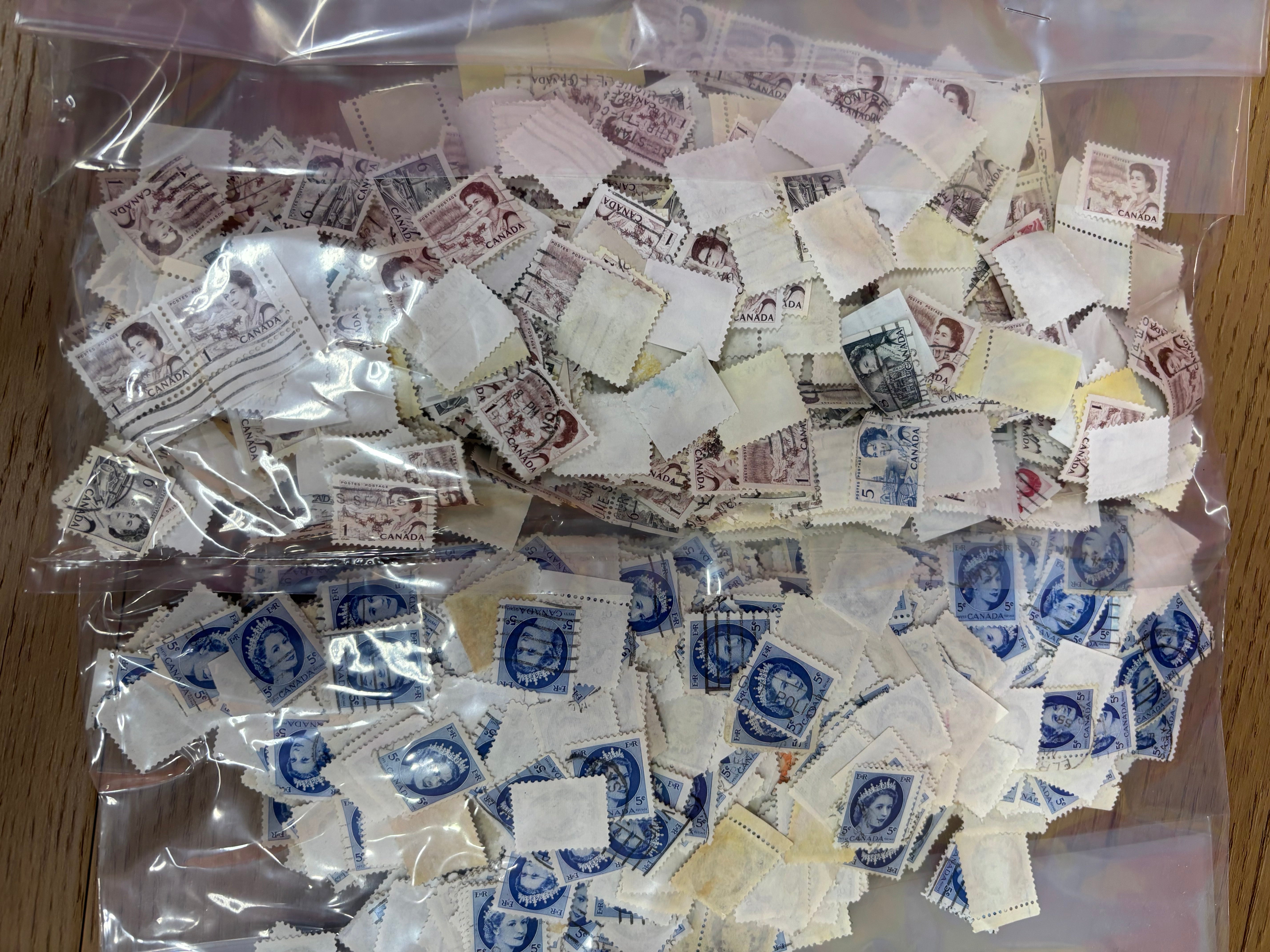 Large Canadian Stamp Collection