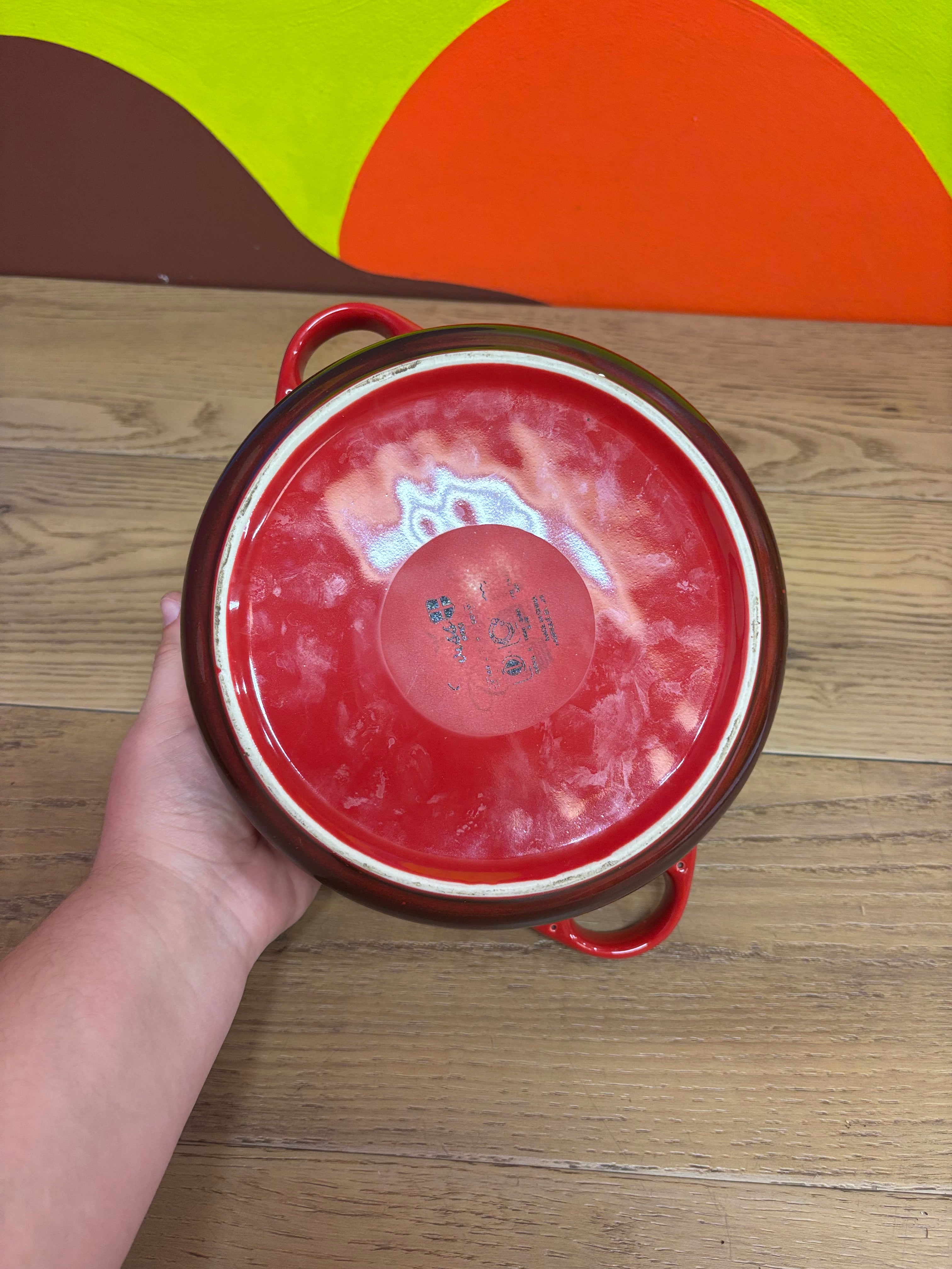 Small Red Dutch Oven