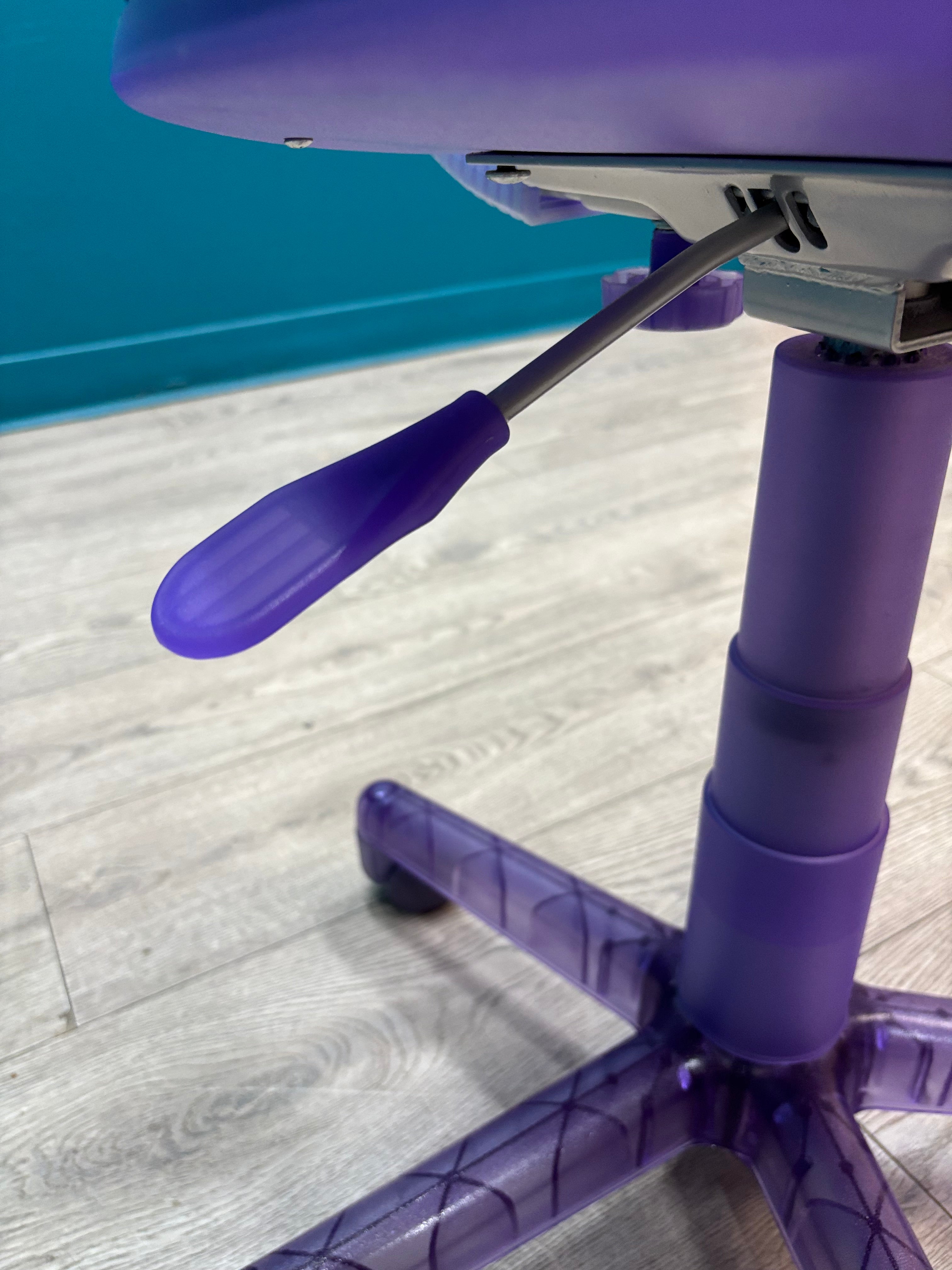 Purple Swivel Office Chair