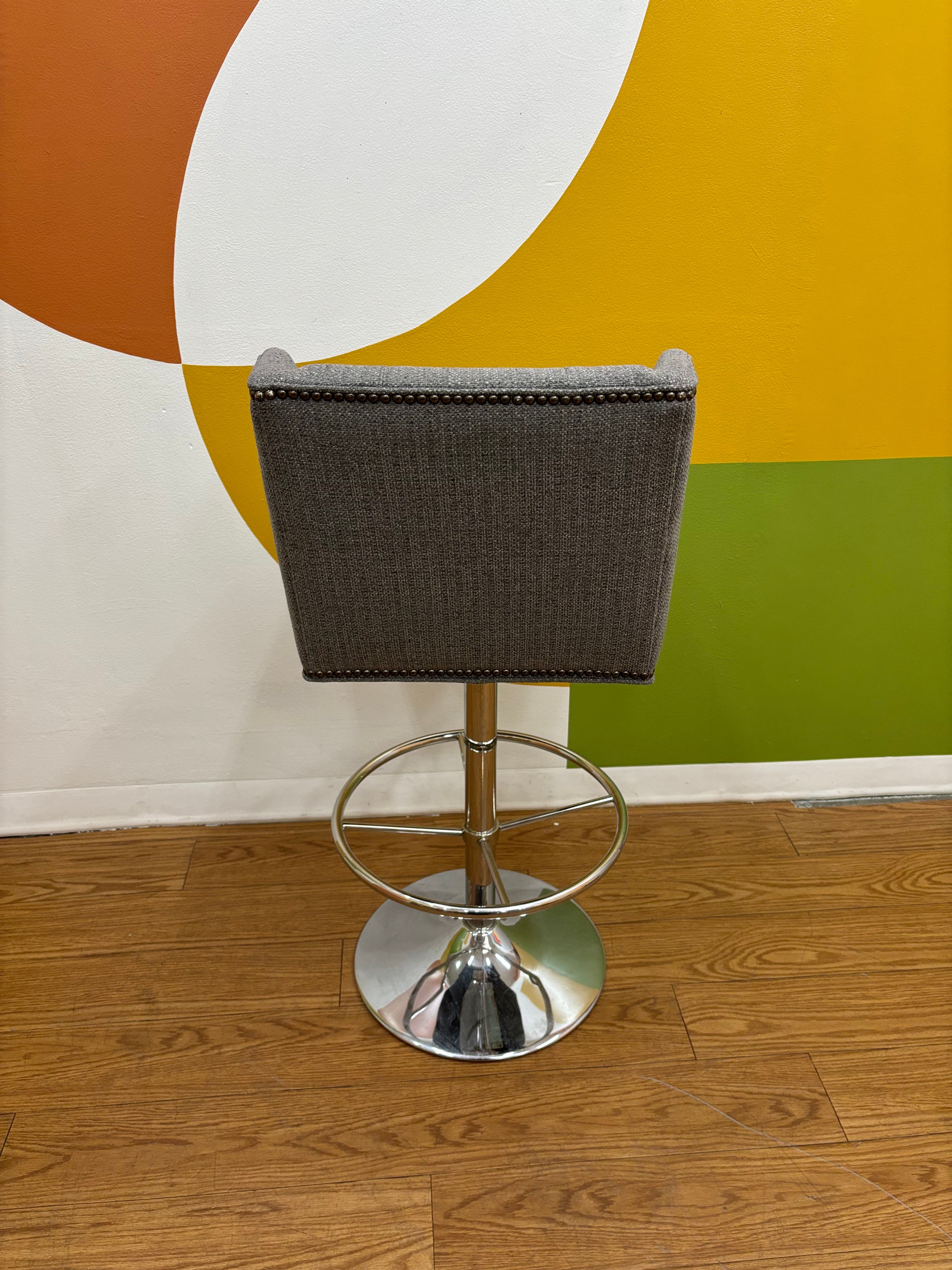 Fabric Barstool