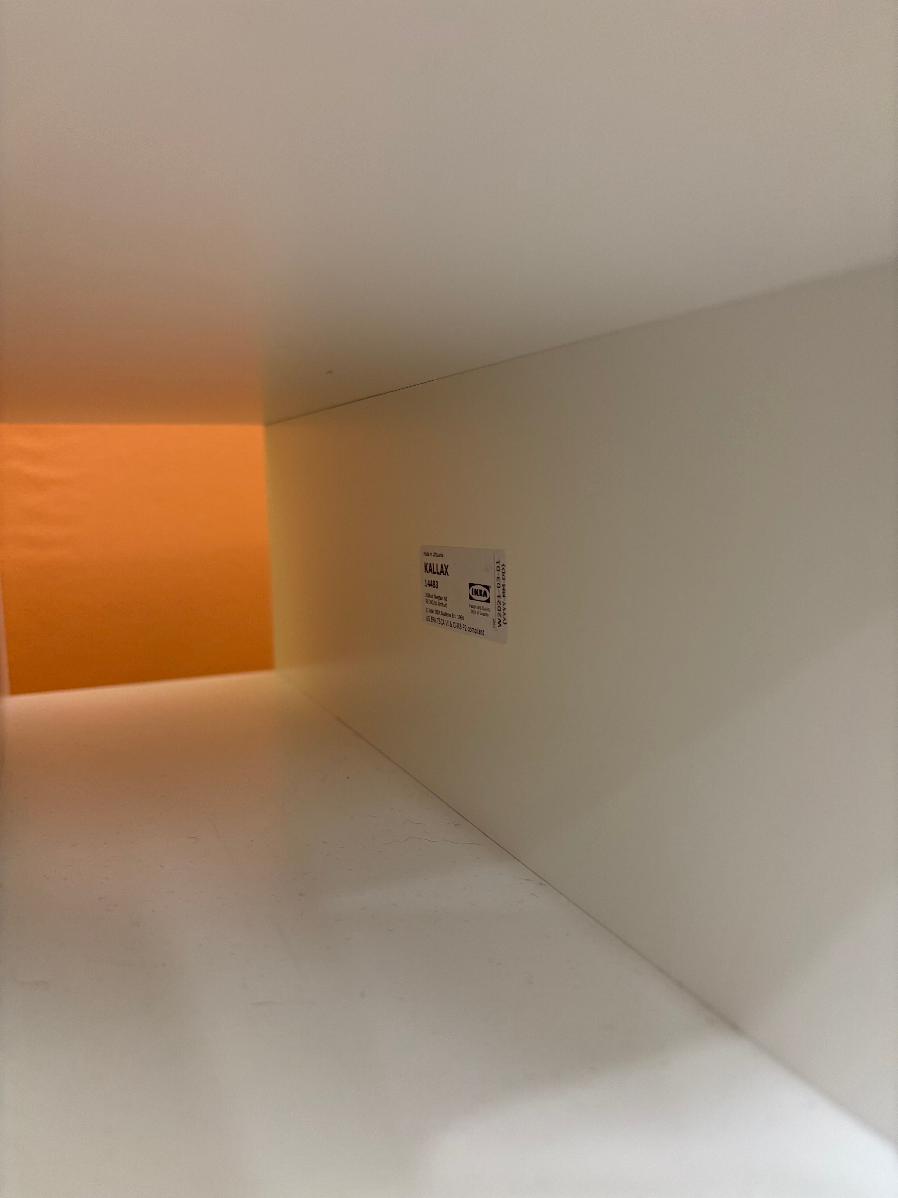 16 Cube Kallax Shelf with Inserts