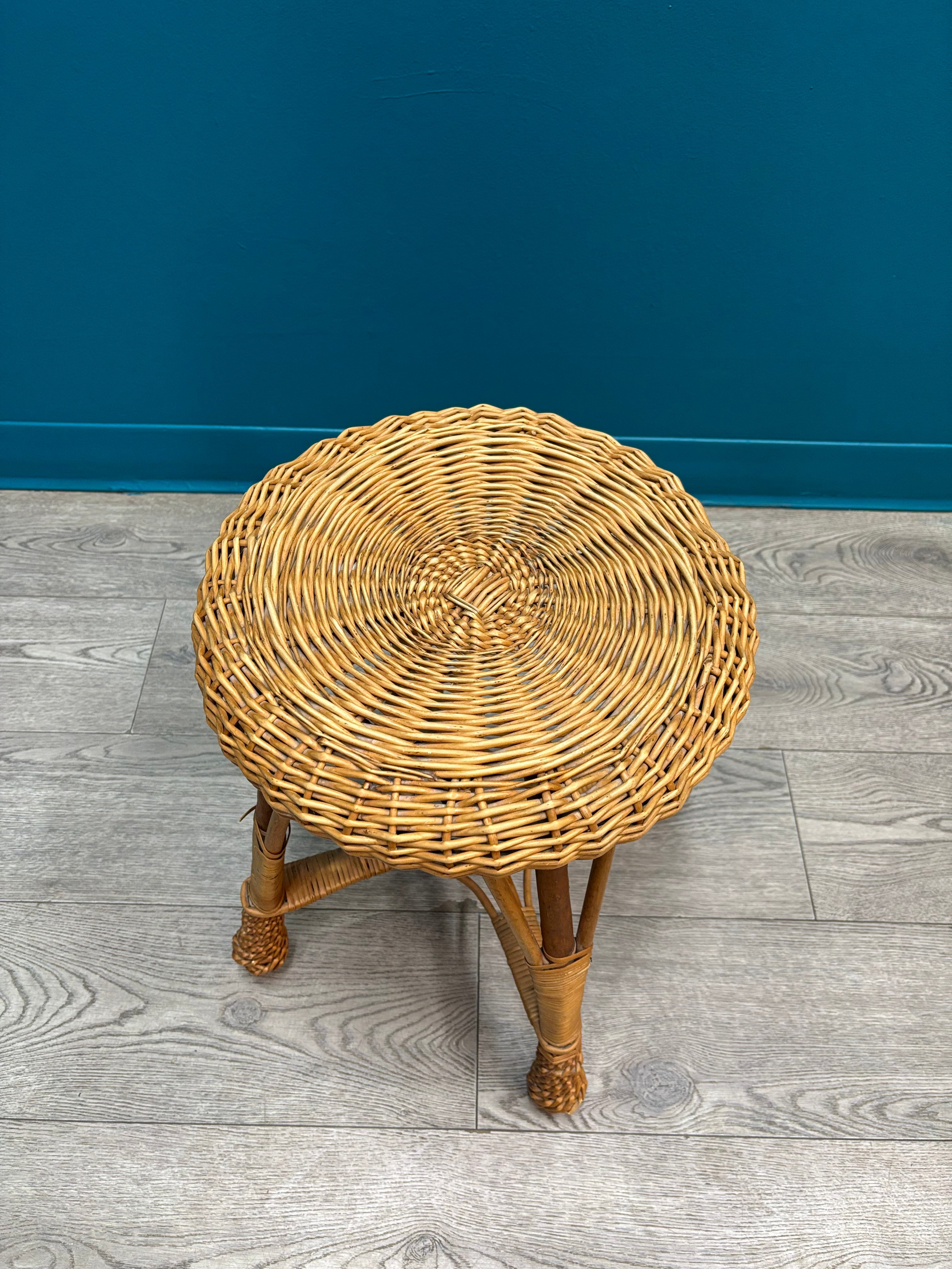 Wicker Stool