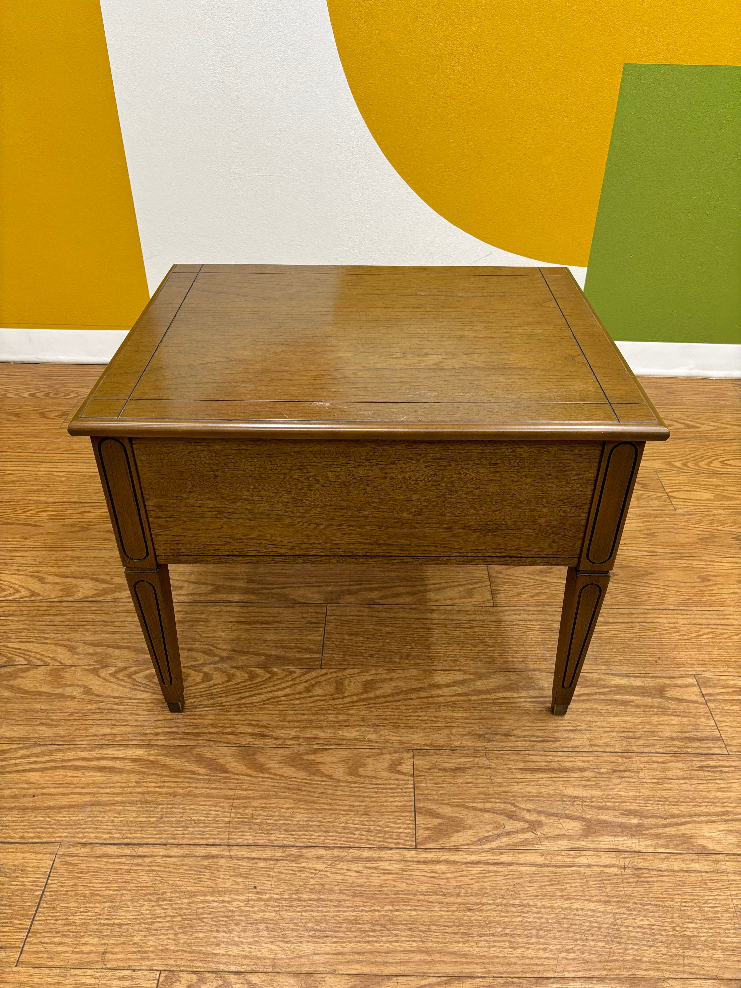Wood Side Table