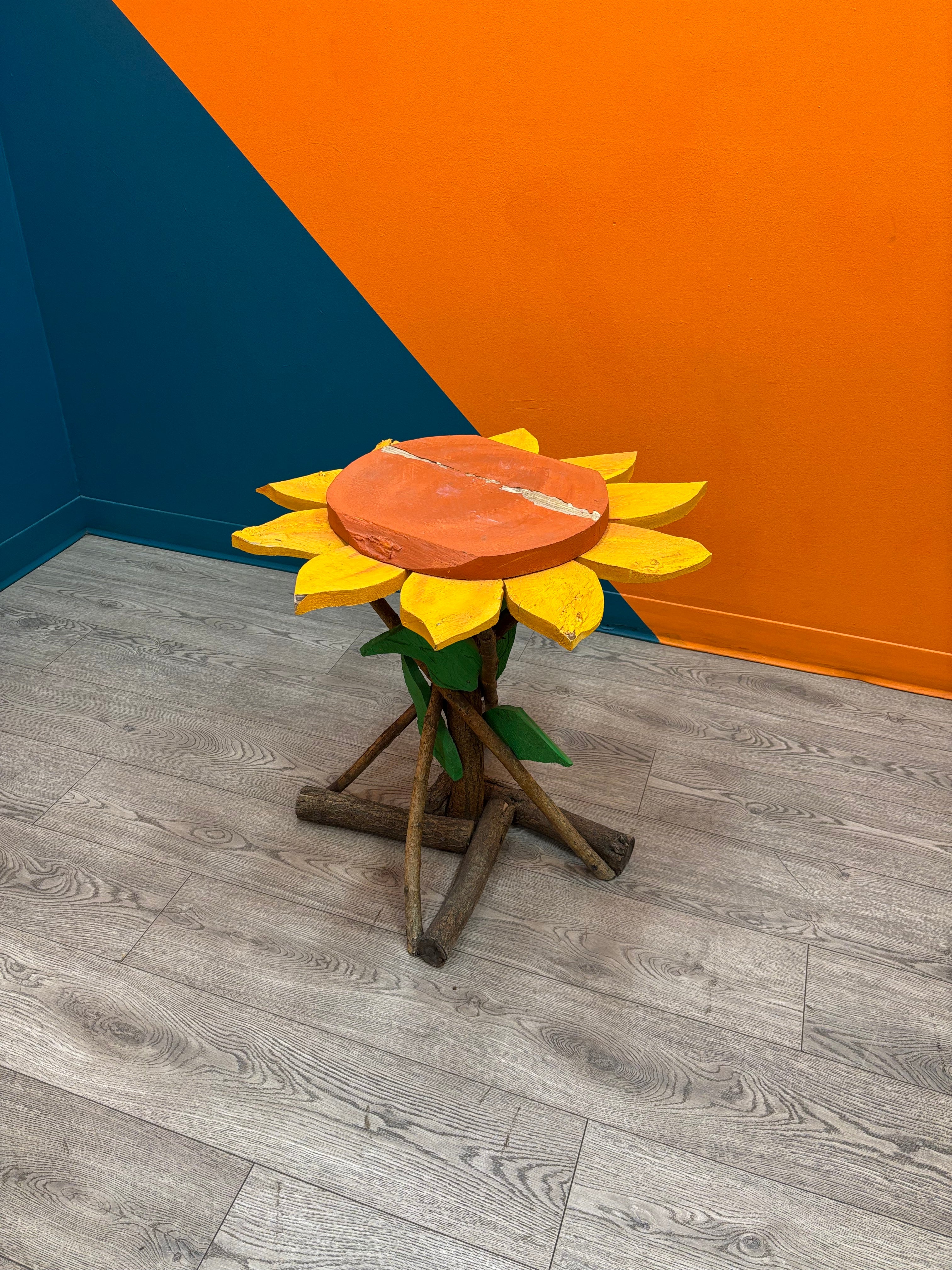 Sunflower Side Table