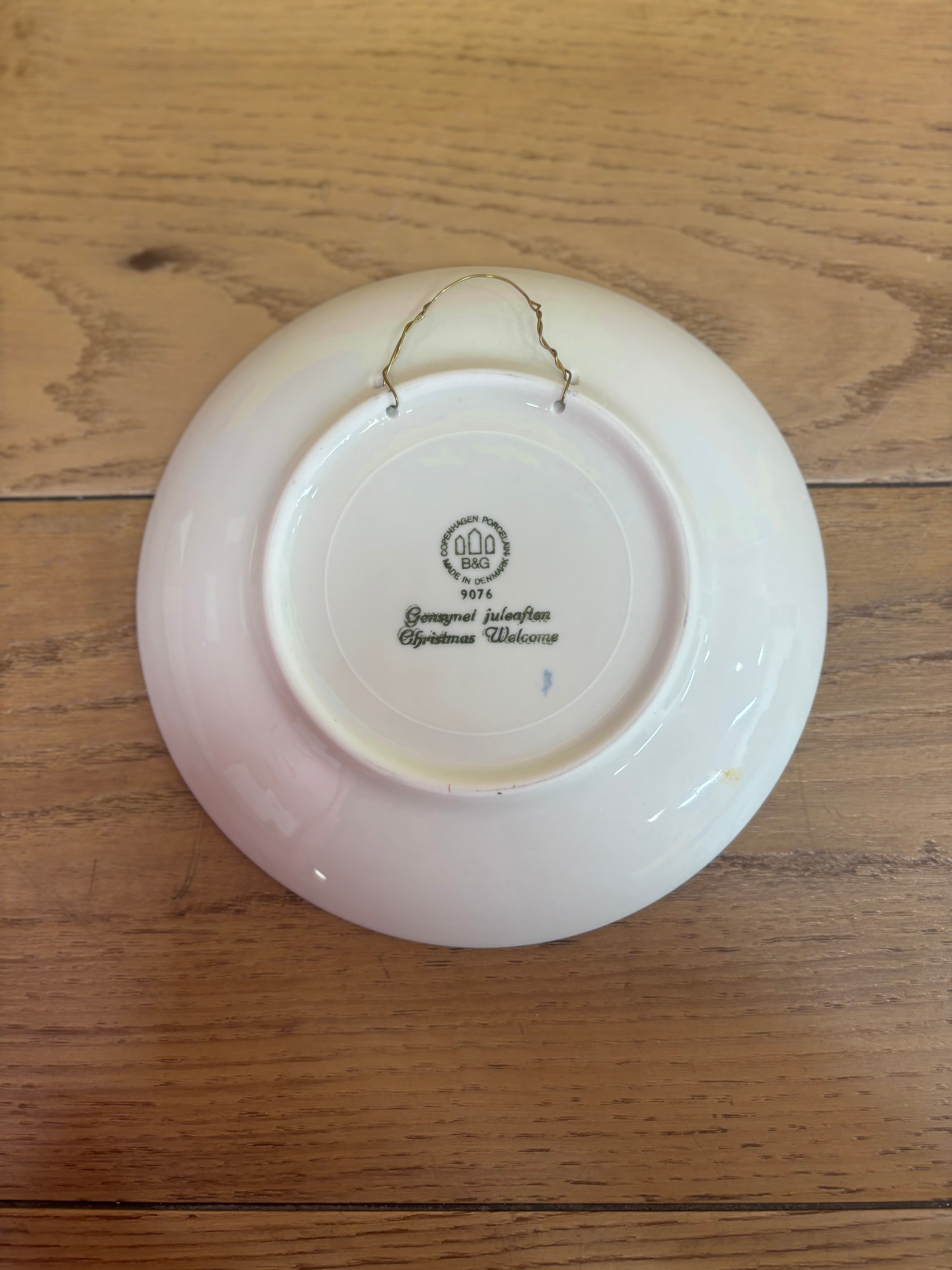 Bing & Grondahl Boat 1976 Plate