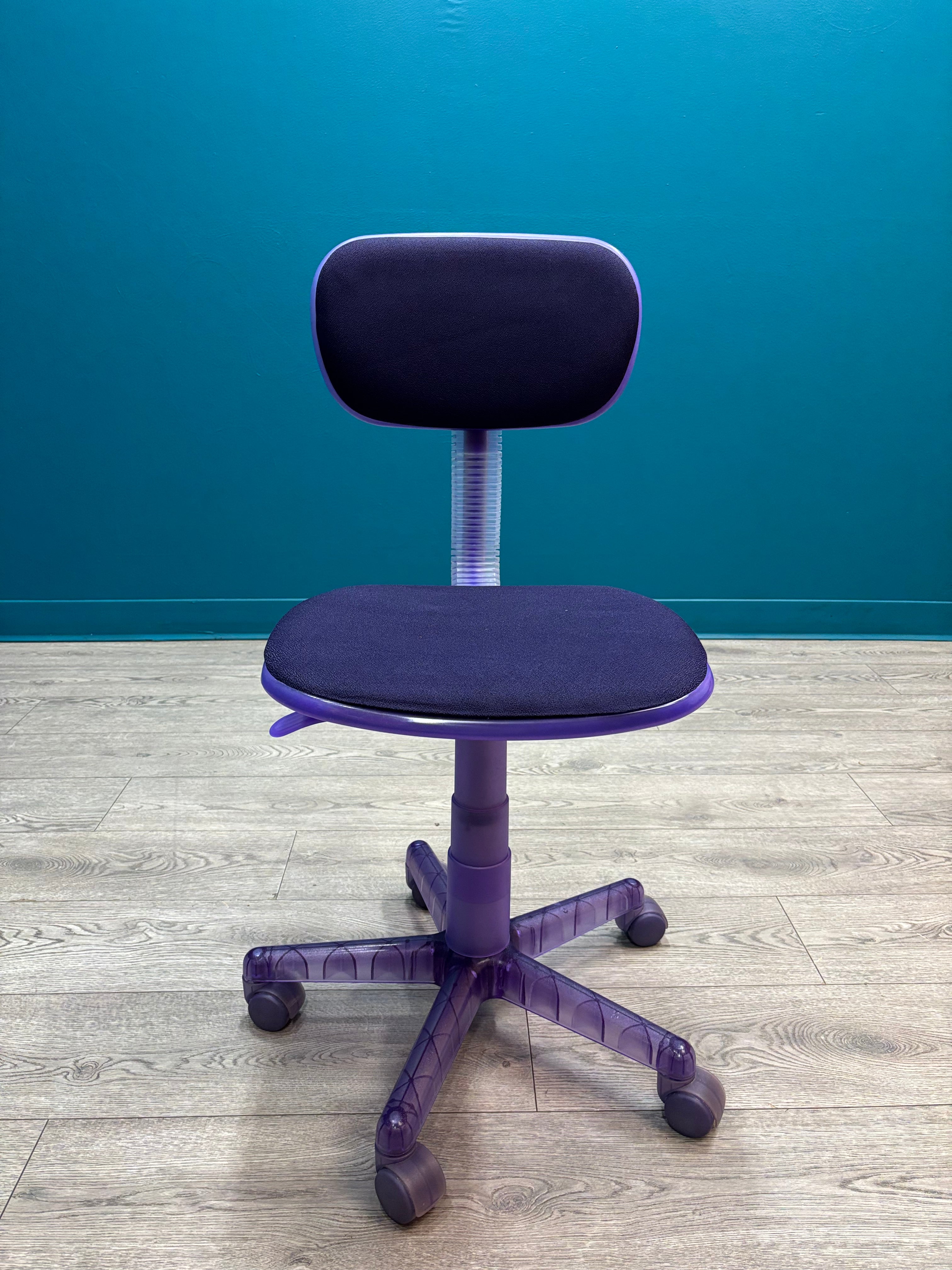 Purple Swivel Office Chair