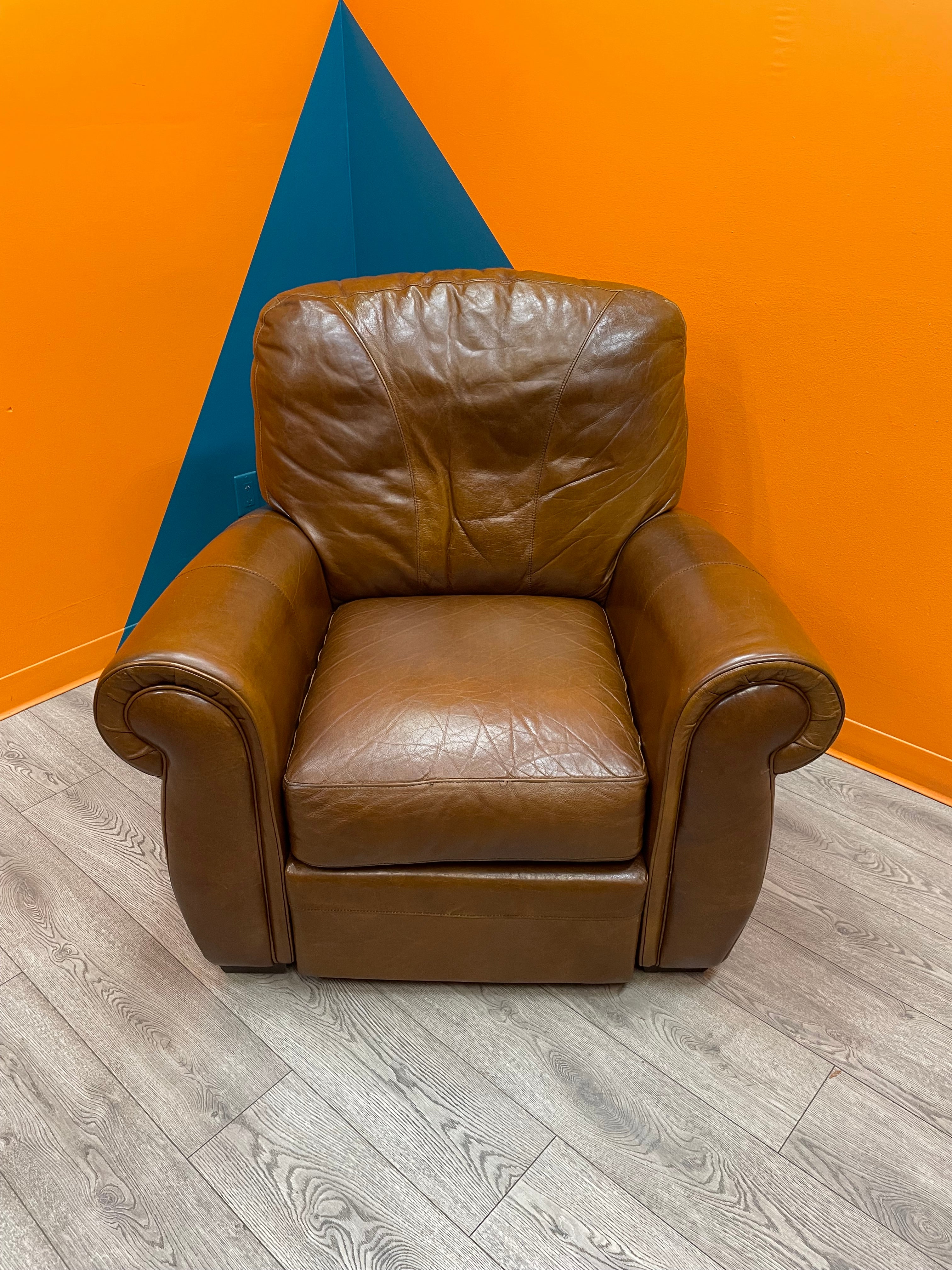 Large Brown Recliner