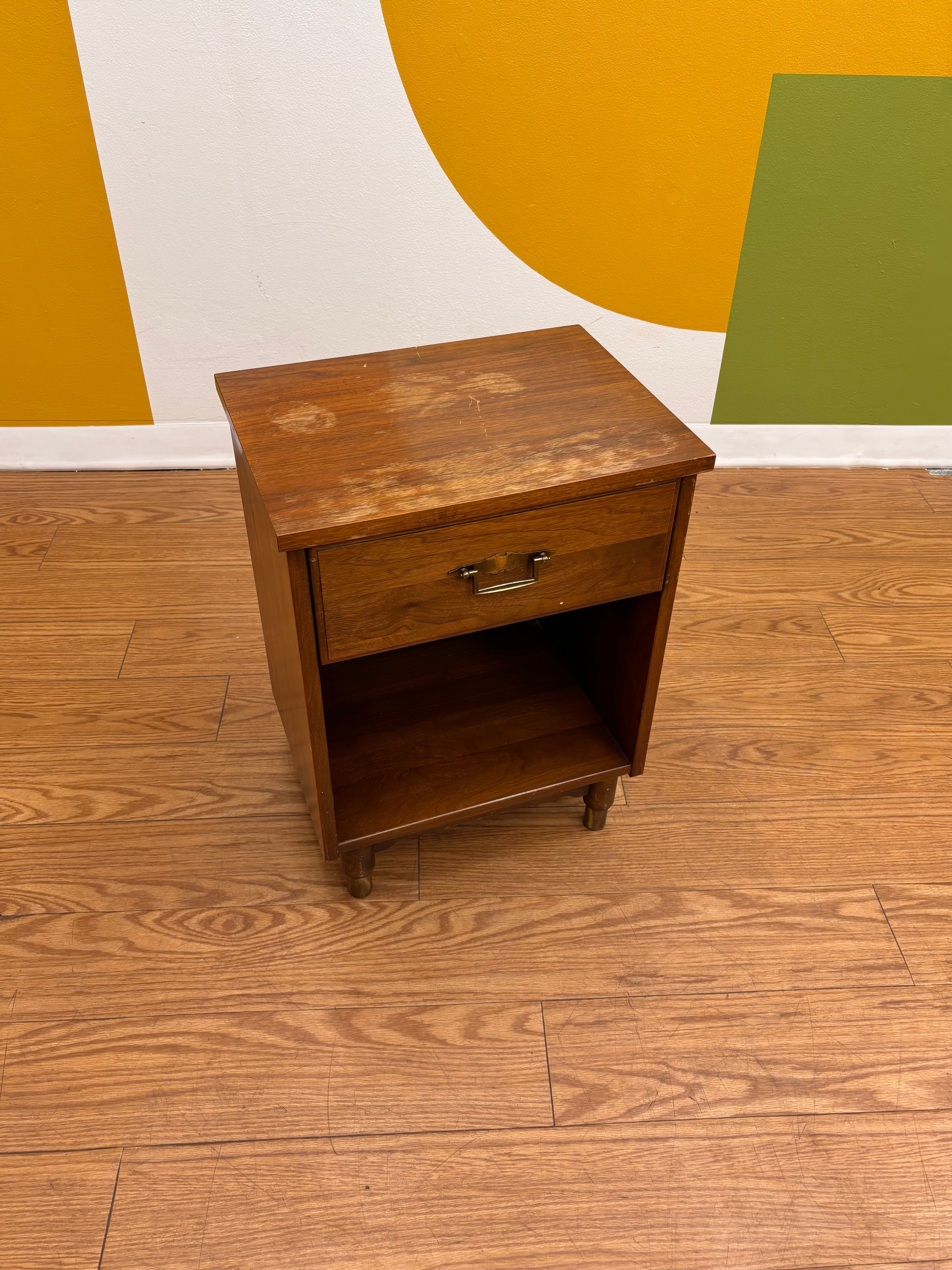 Wood Nightstand