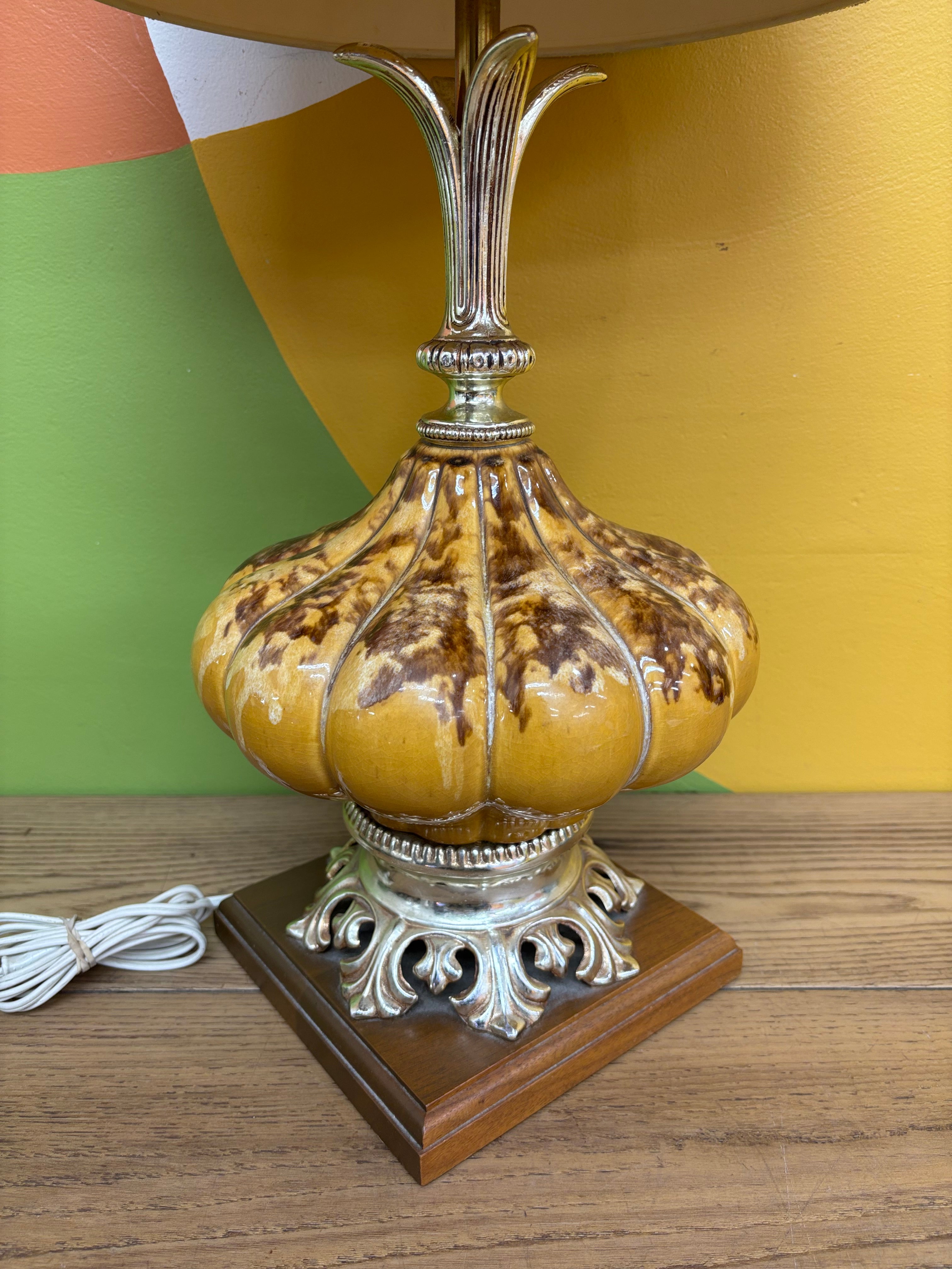 Yellow Table Lamp