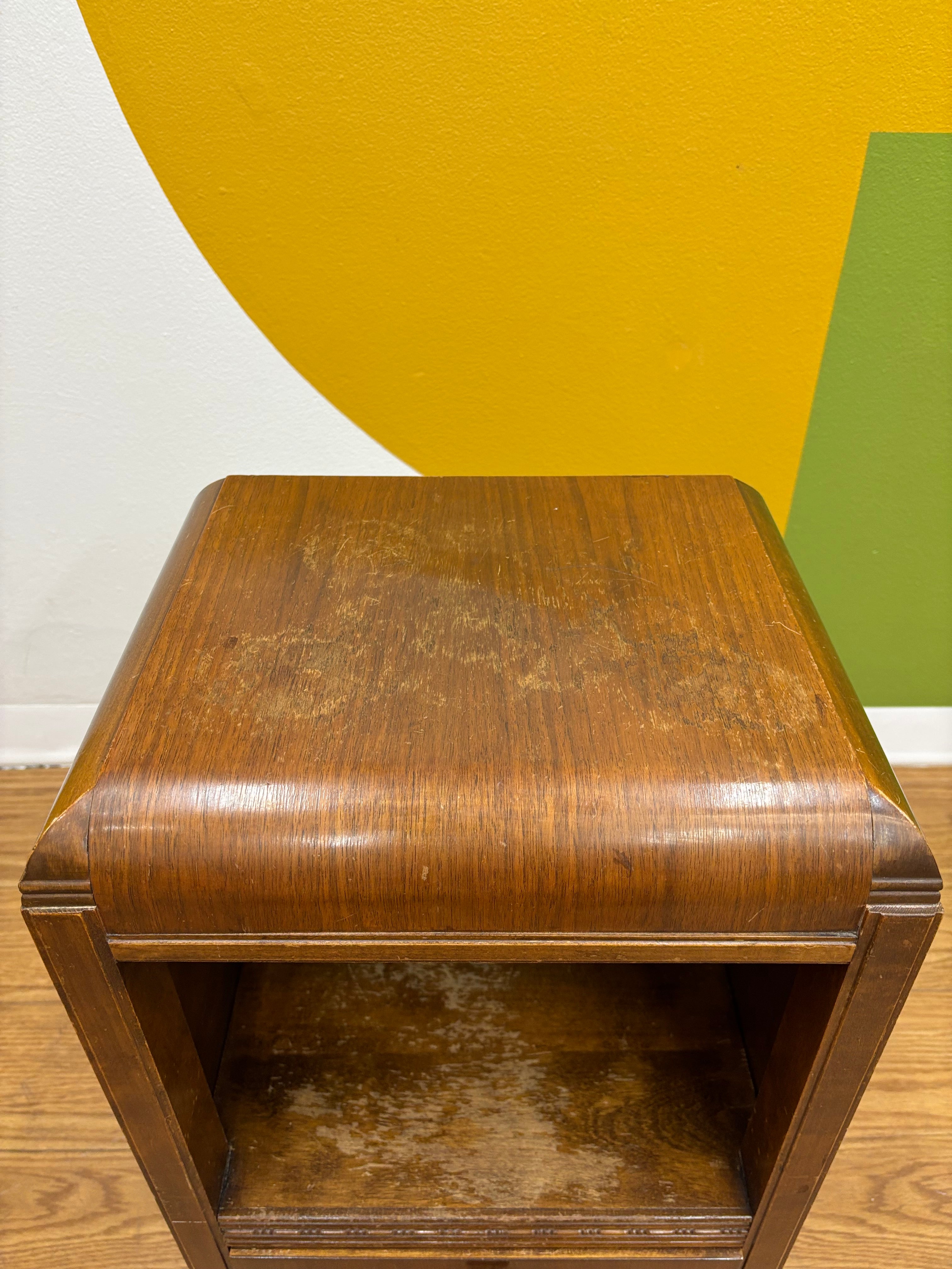 Wood Nightstand