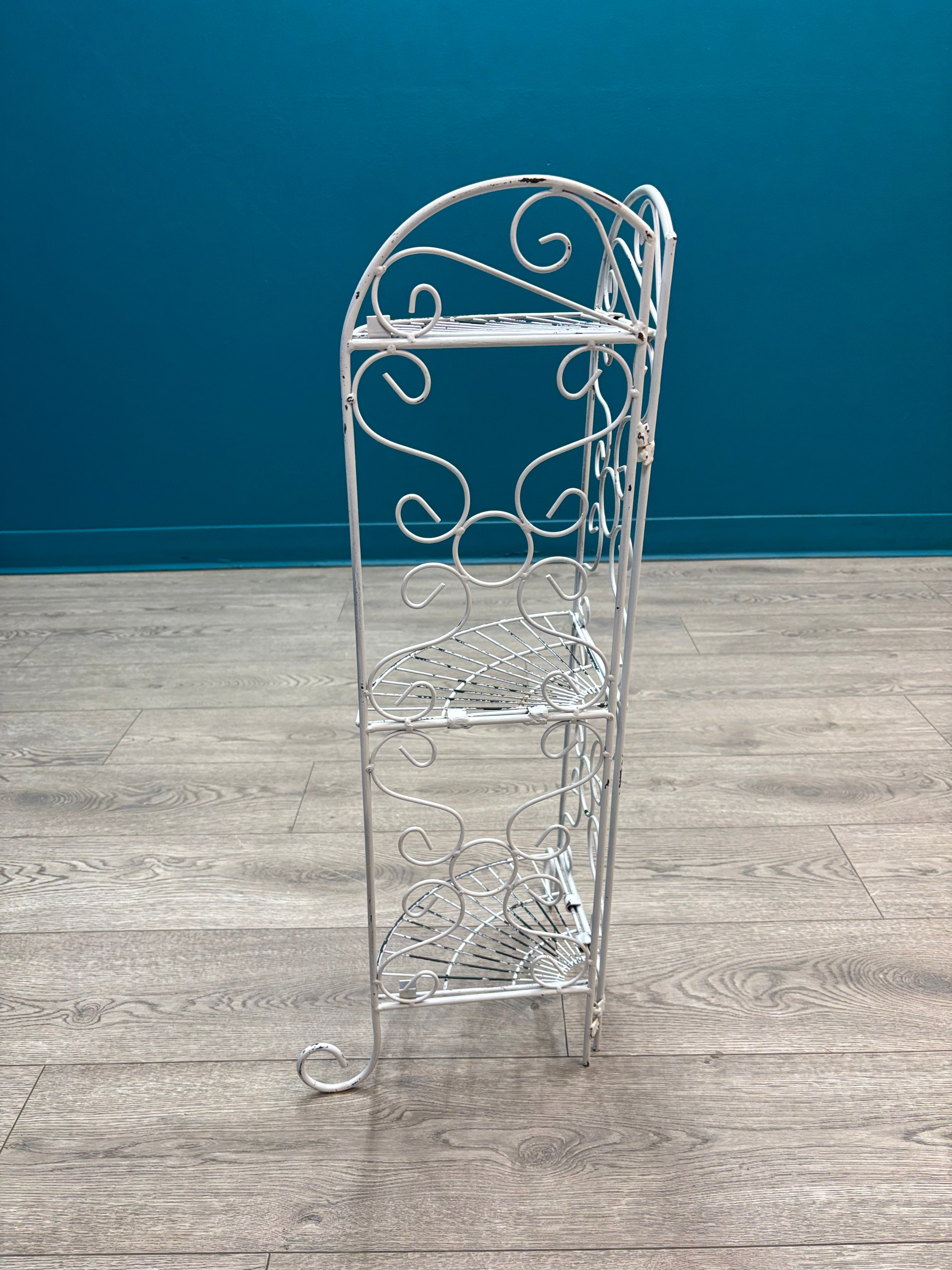 3 Tier Corner Folding Shelf