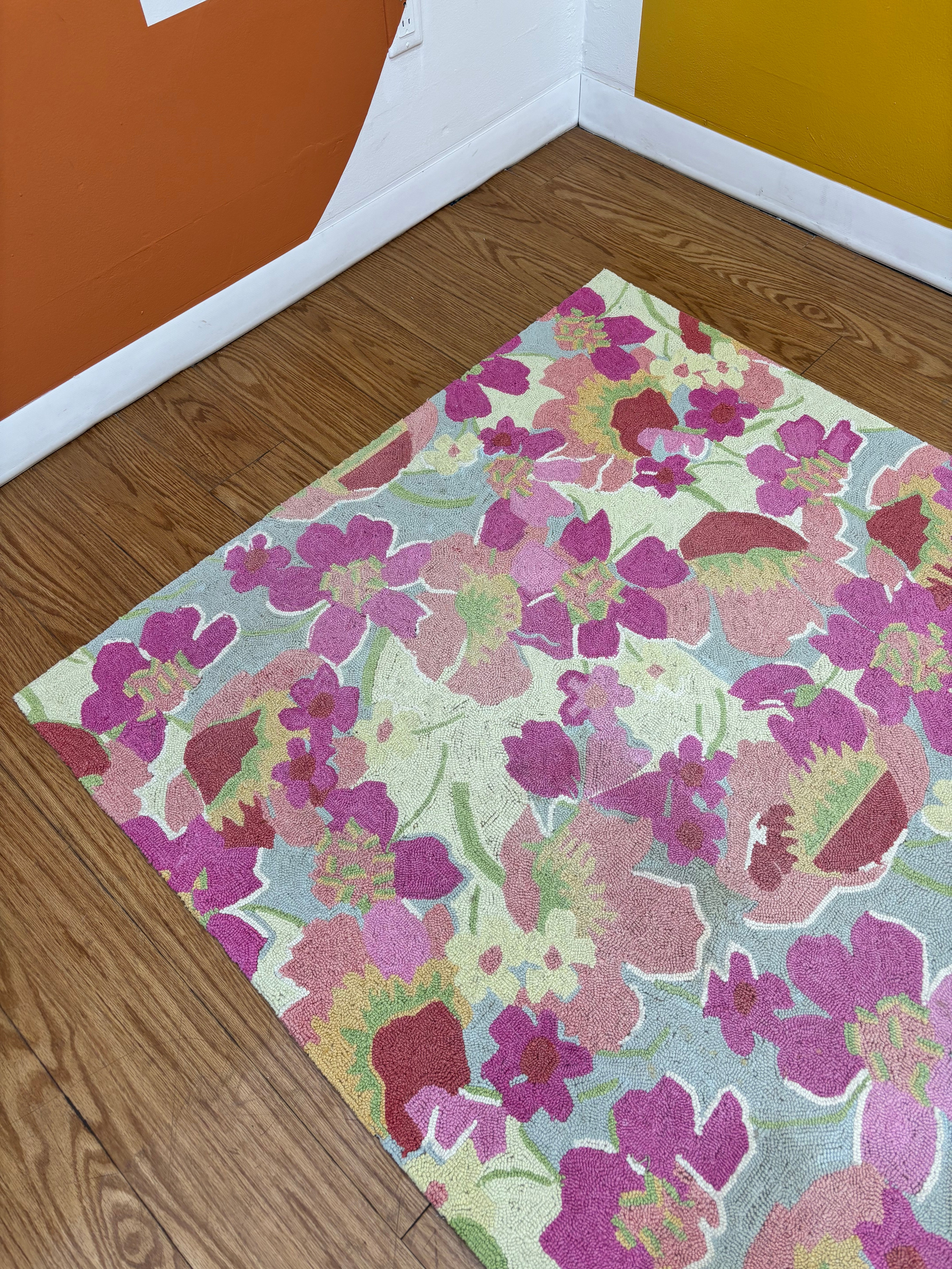 Floral Area Rug
