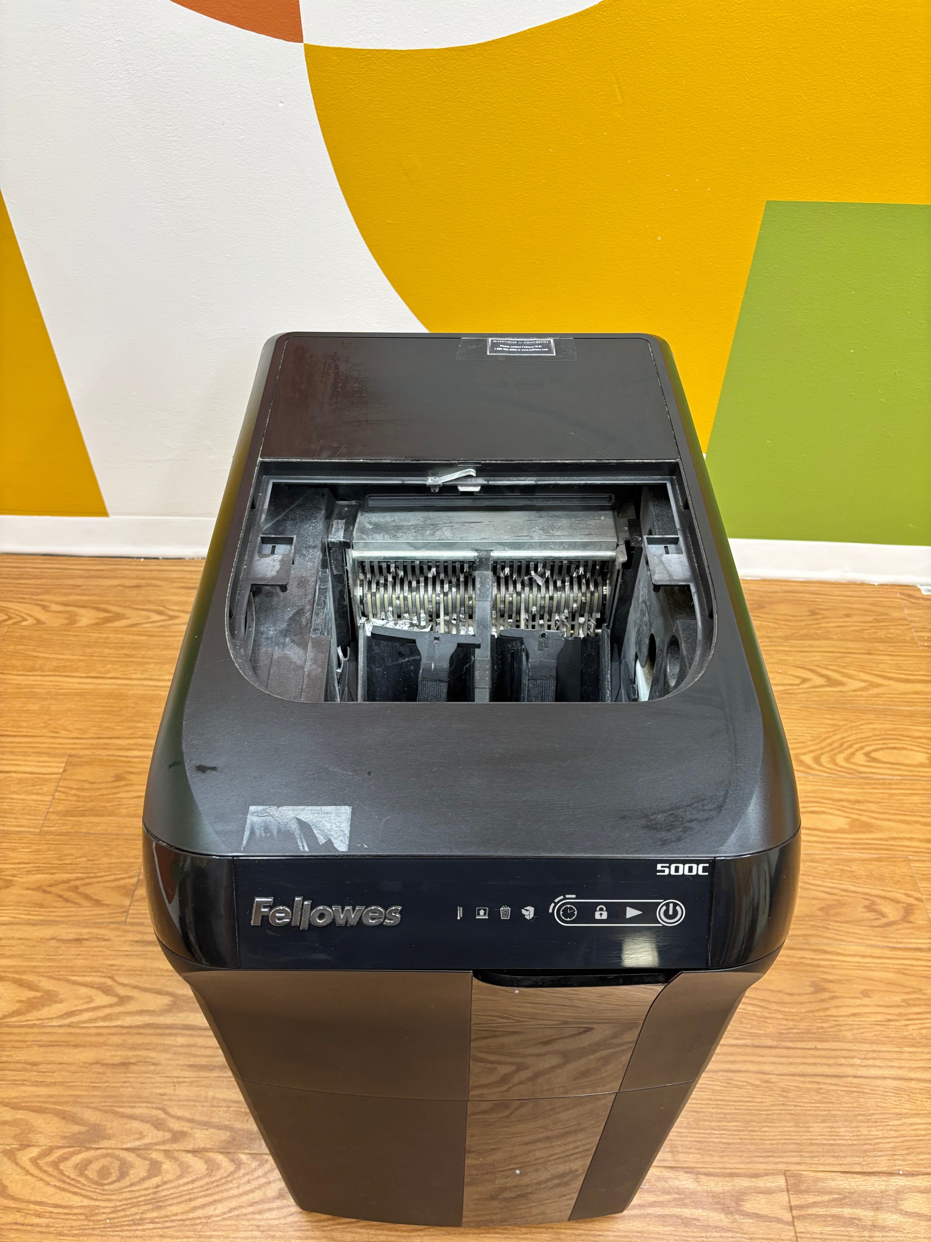 Fellowes Automax 500CL Cross Cut Paper Shredder