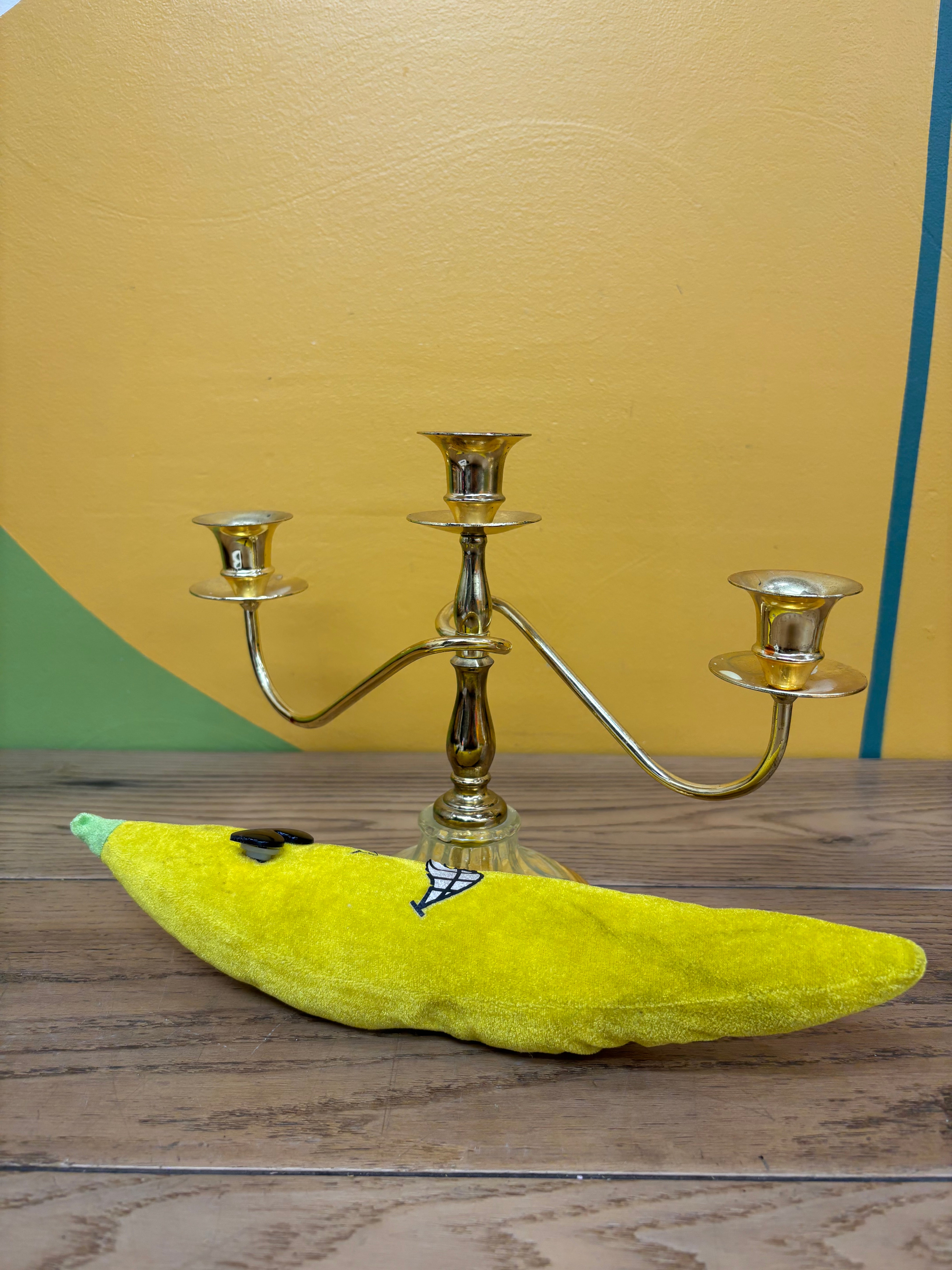 3-Arm Candle Holder