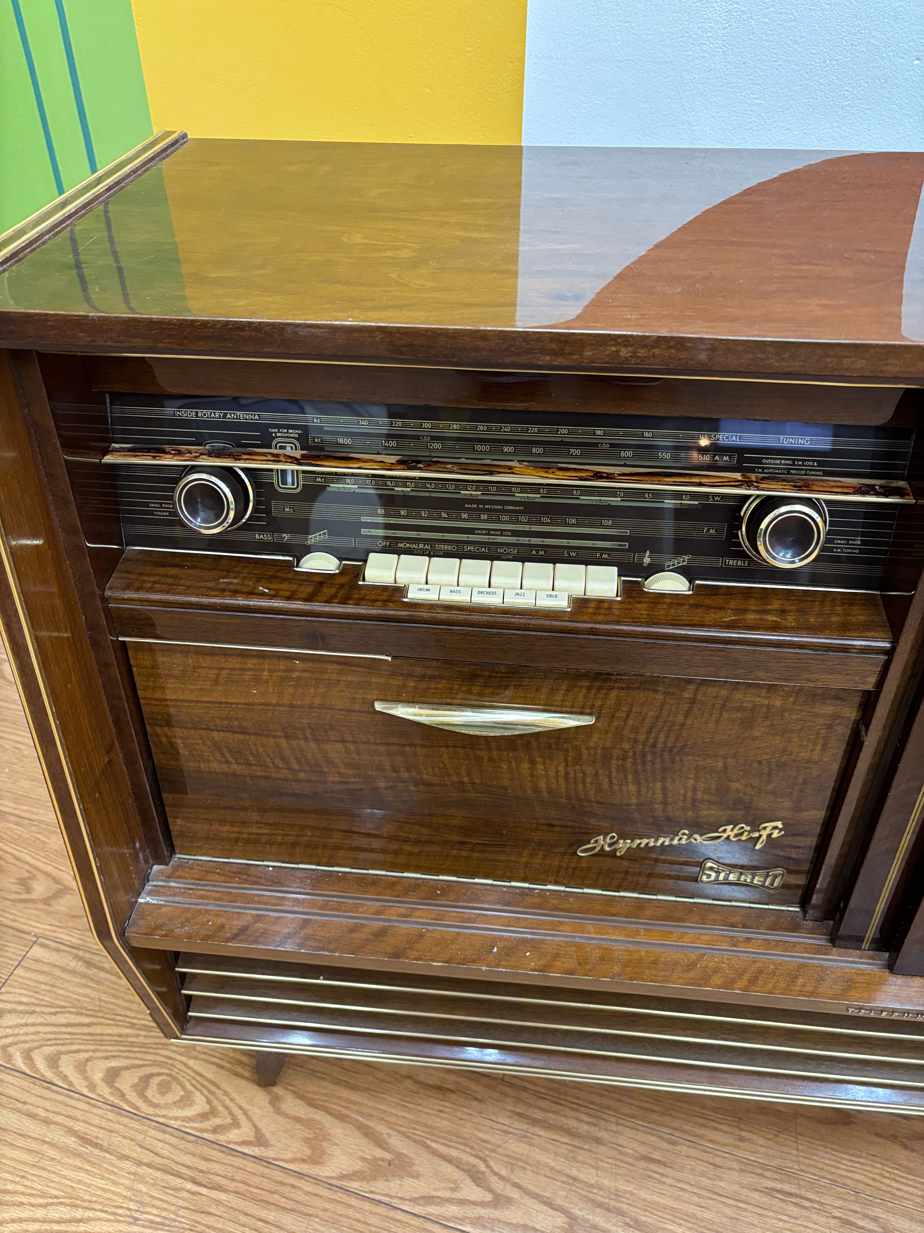 Telefunken Hymnus Hi-Fi Stereo Console (Made in West Germany)
