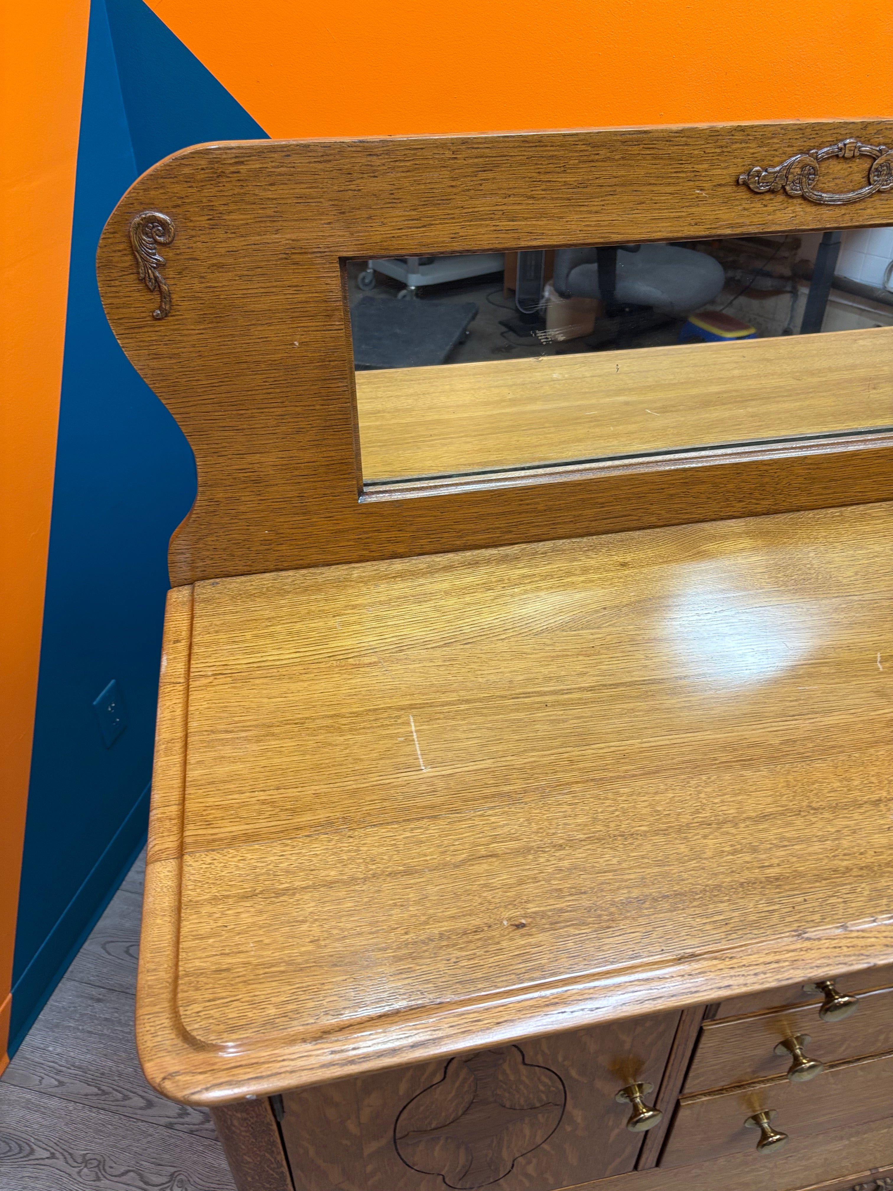 Large Wood Buffet