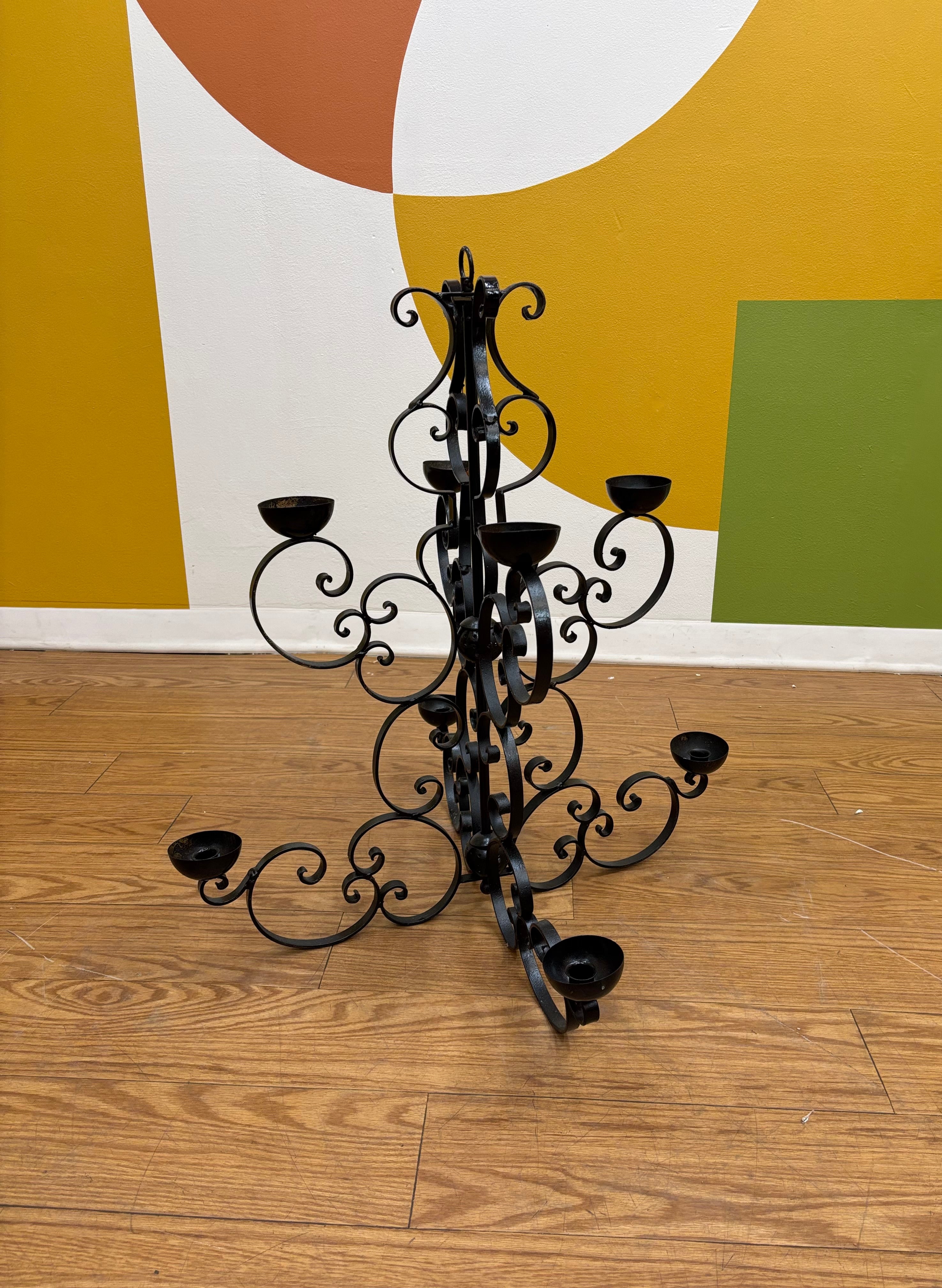 Large Hanging Candelabra