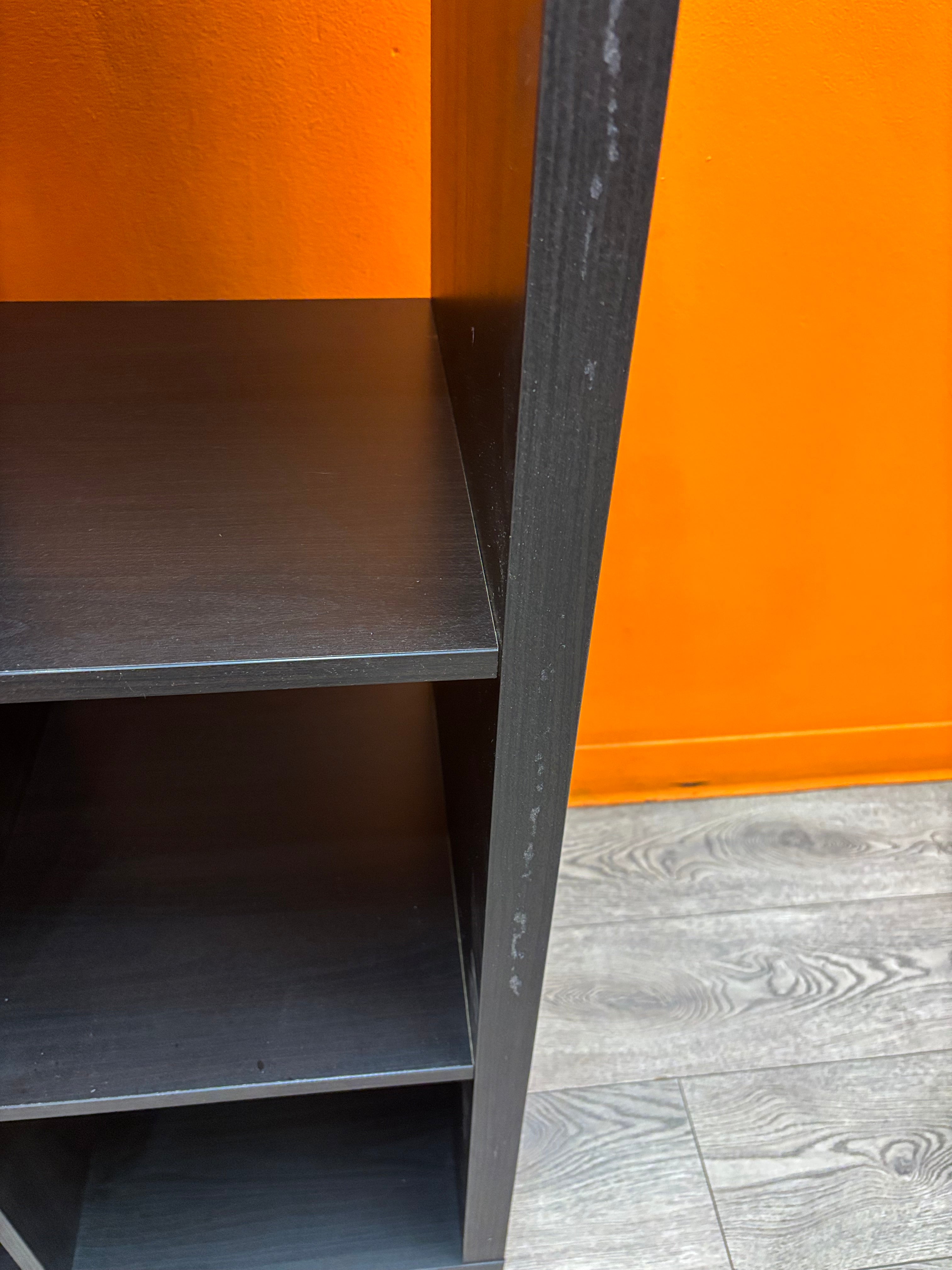 Black Kallax Shelf - 8 Cube