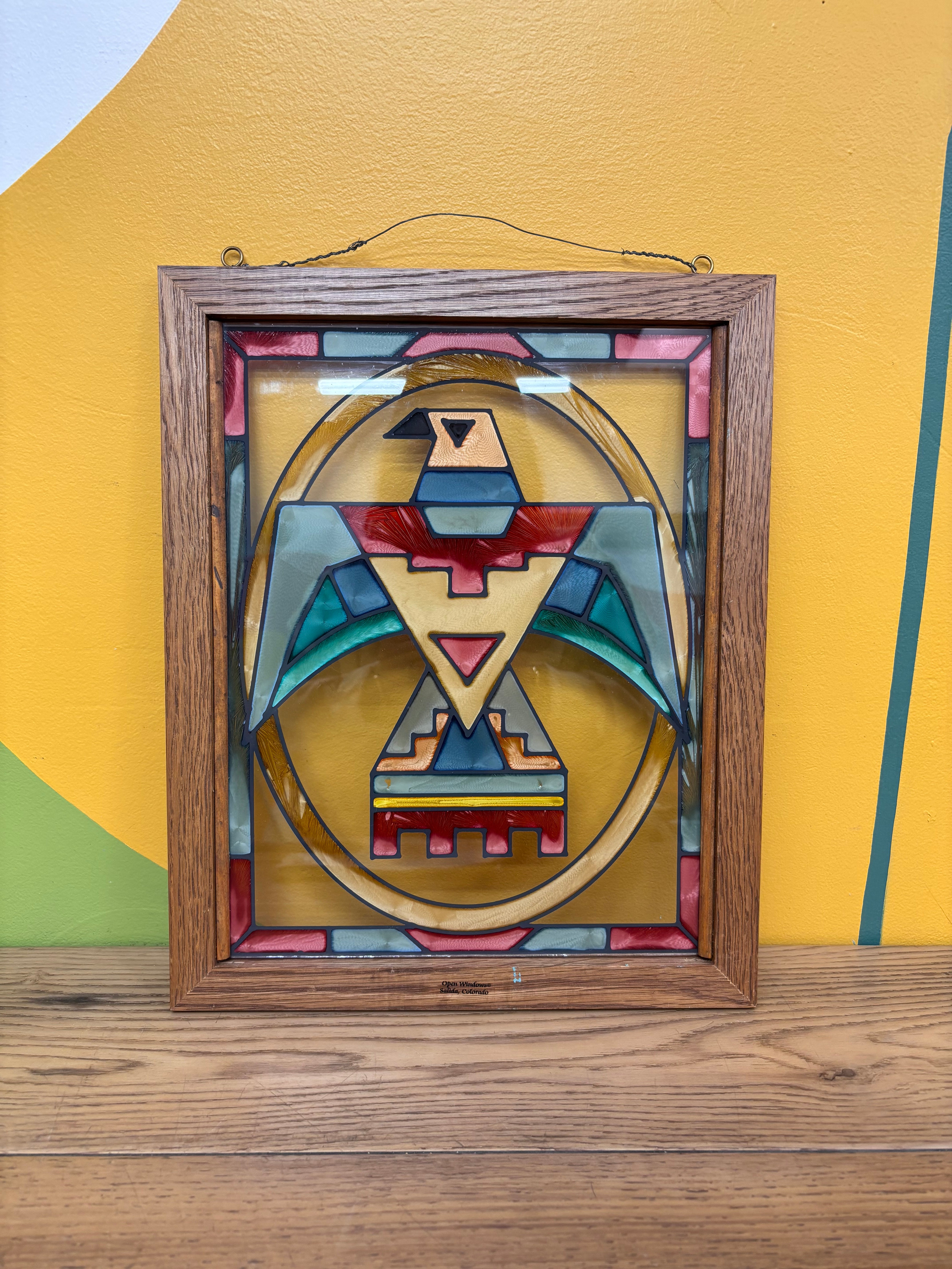 Thunderbird Glass Wall Art