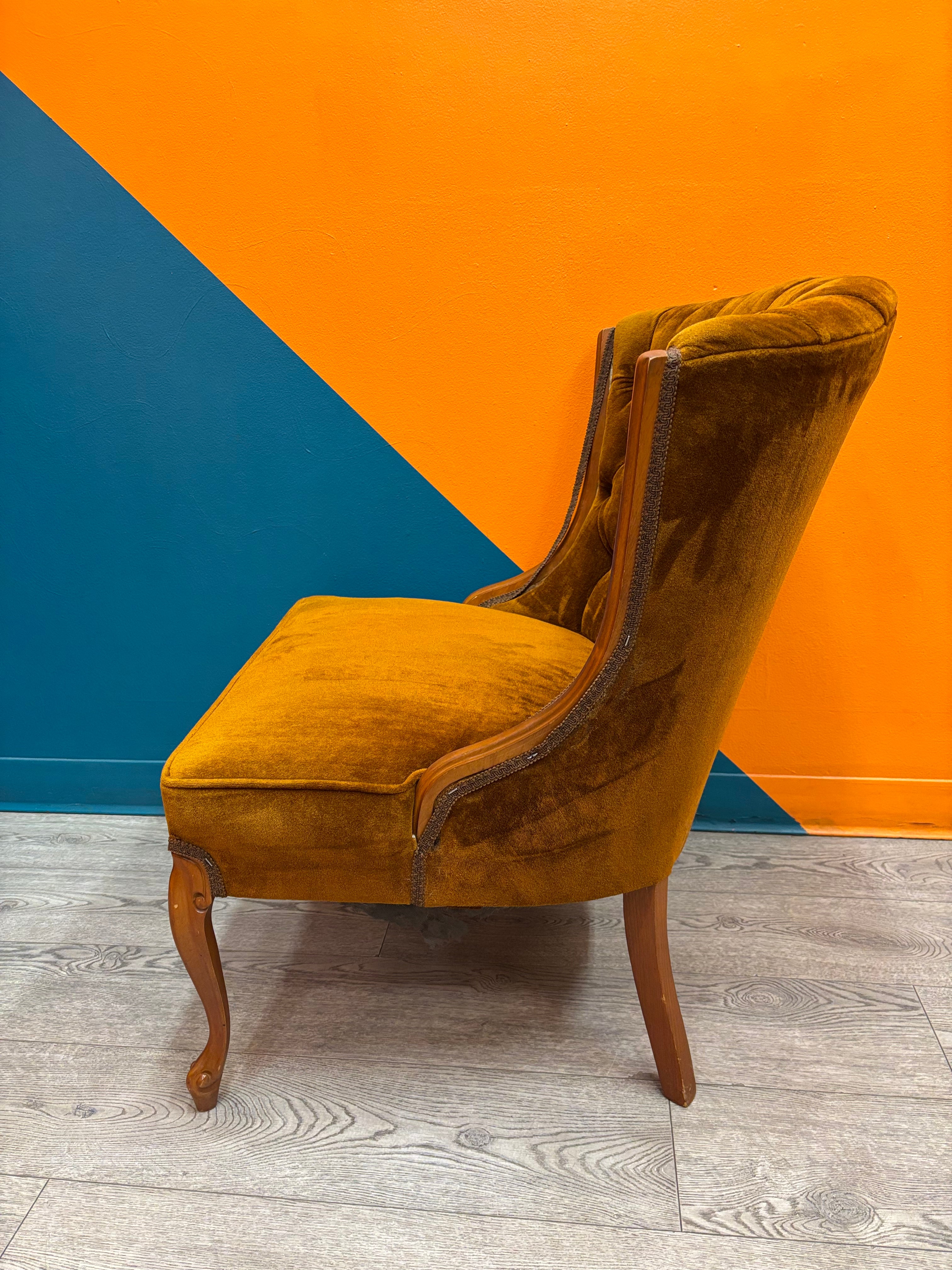 Brown Accent Armchair