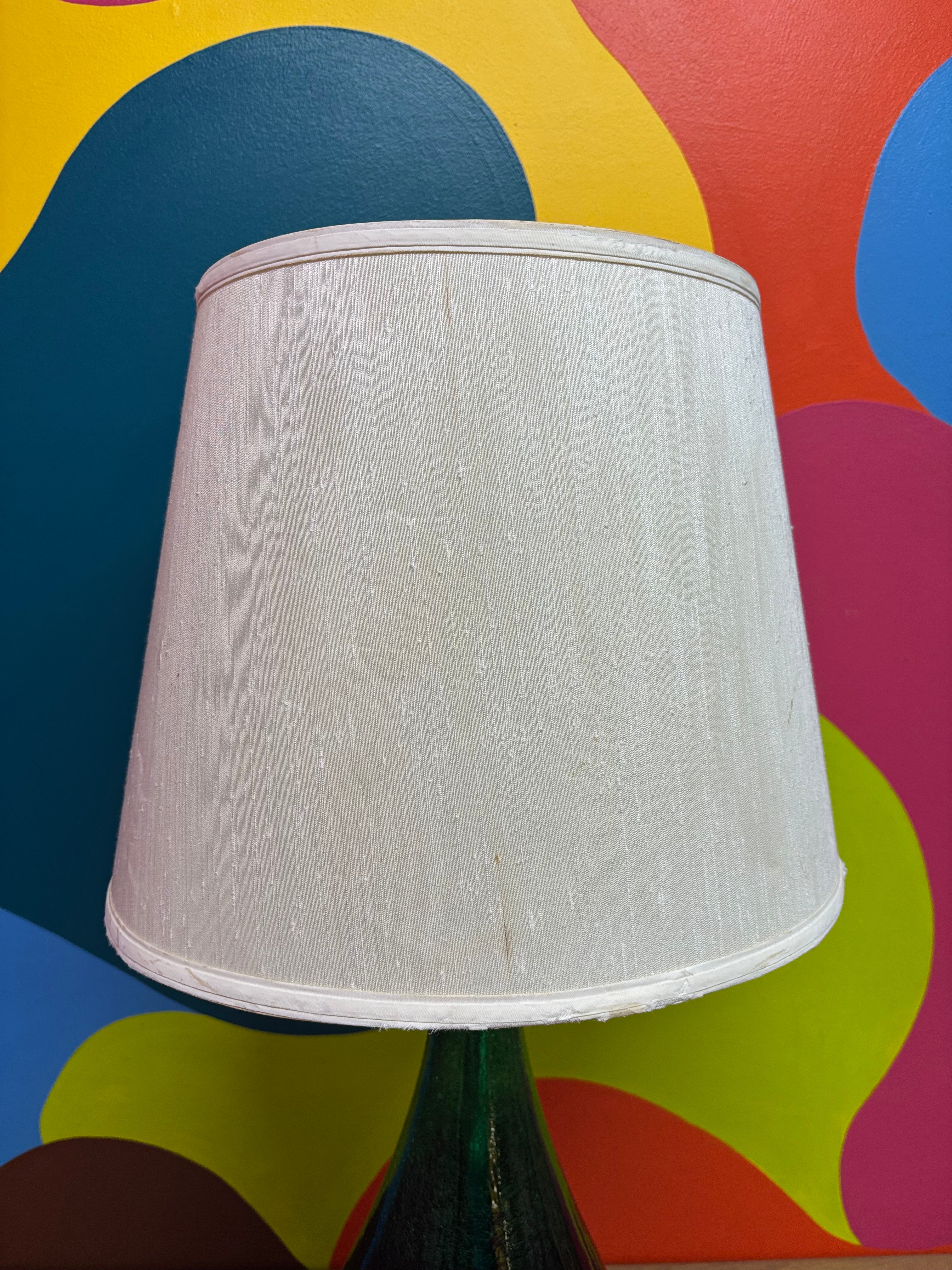 Green Ombre Lamp