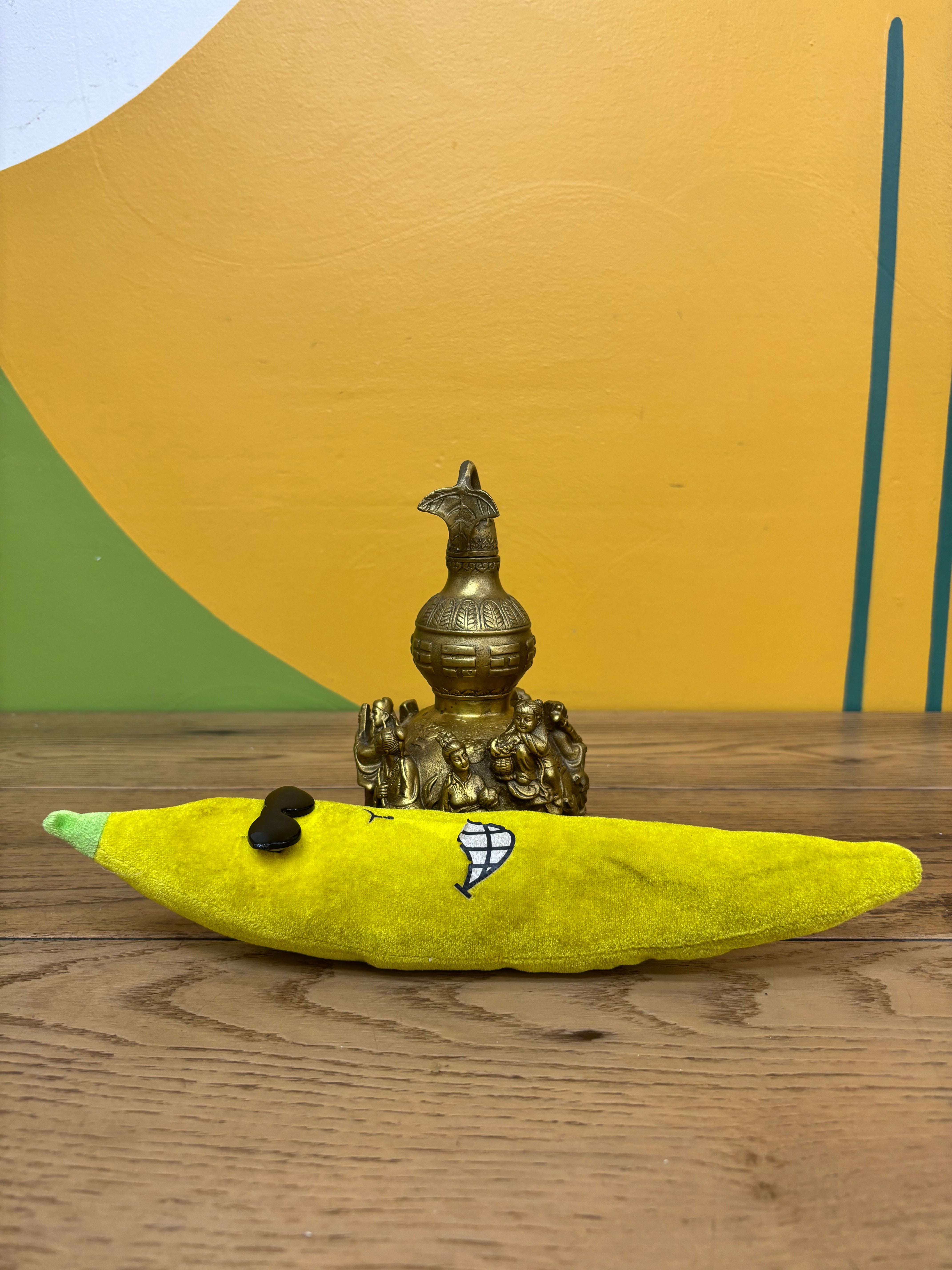 Brass Statue with Removable Lid