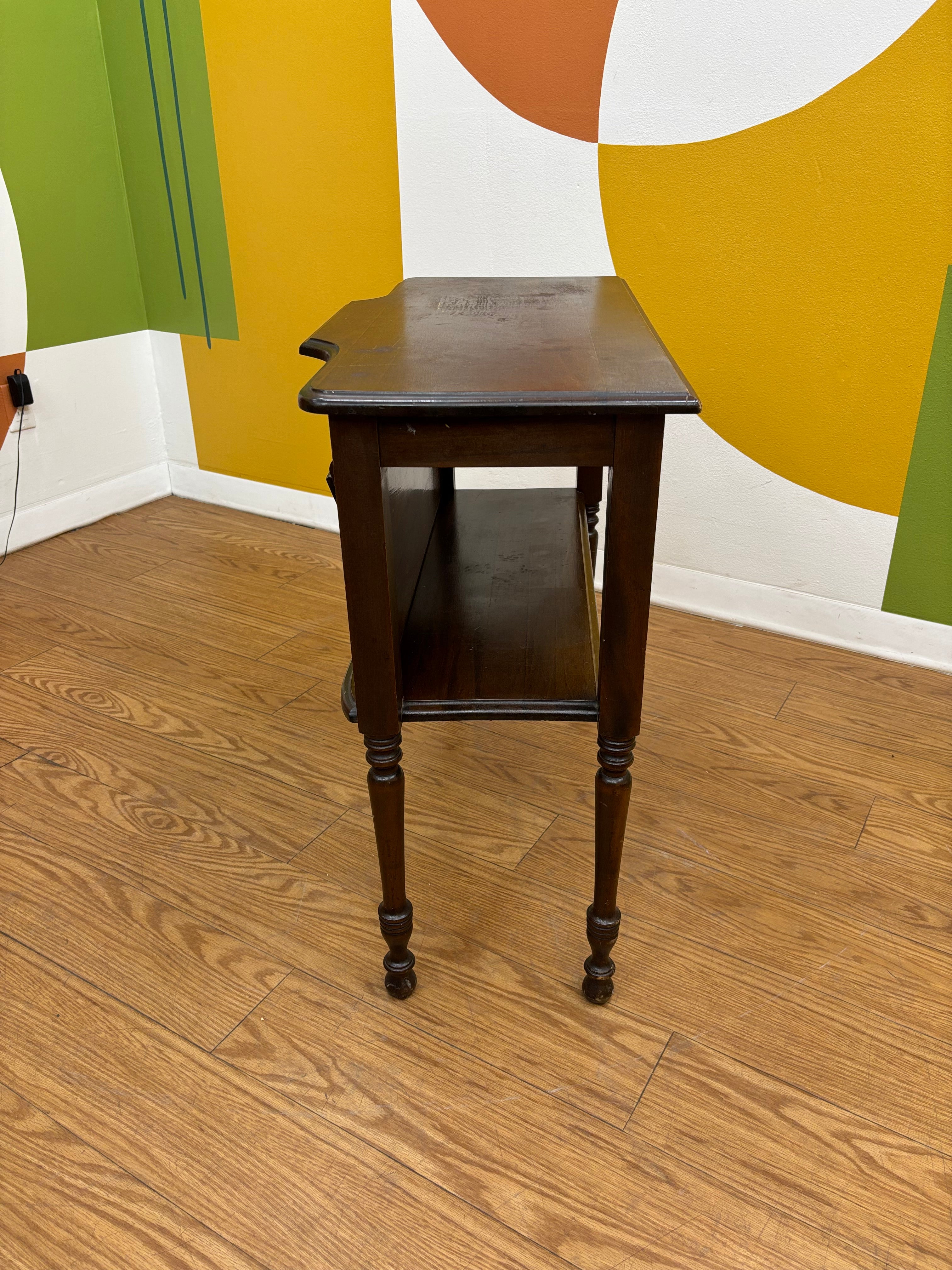 Wood Side Table