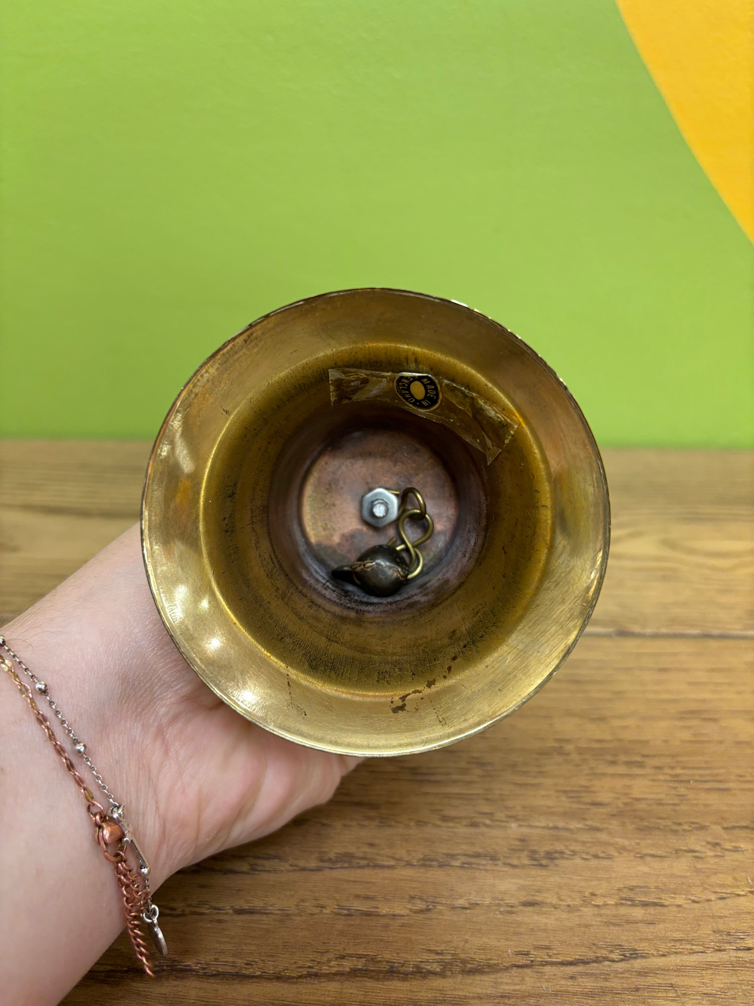 Hand Bell with Wood Handle