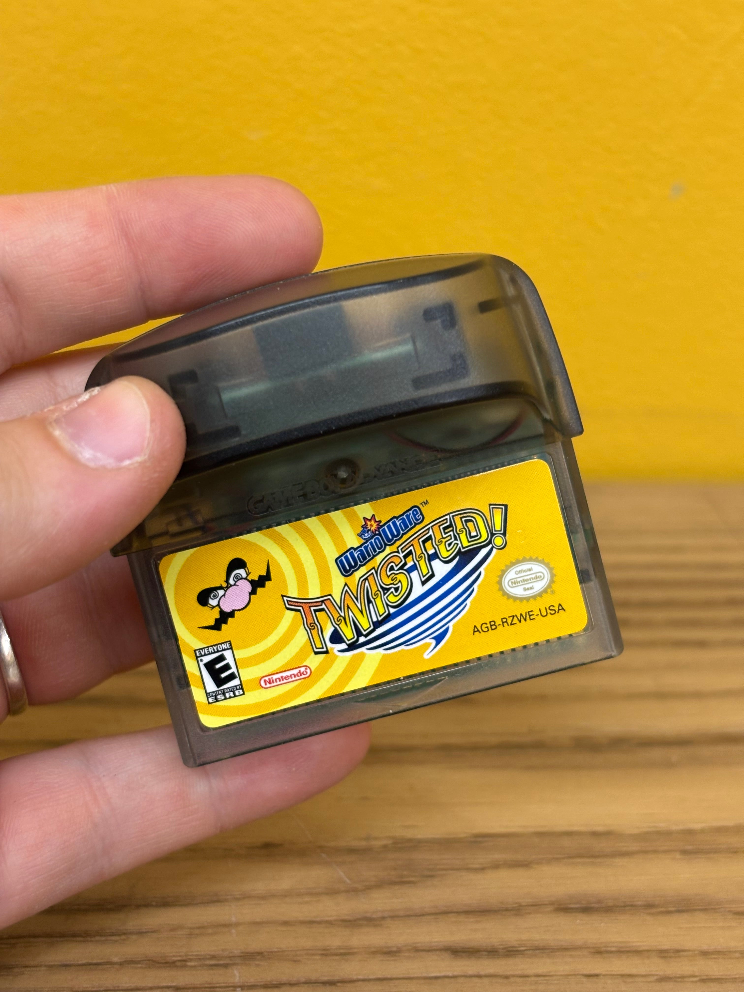 Nintendo Gameboy Advance Game - WarioWare: Twisted (Gyro Sensor & Rumble Motor)