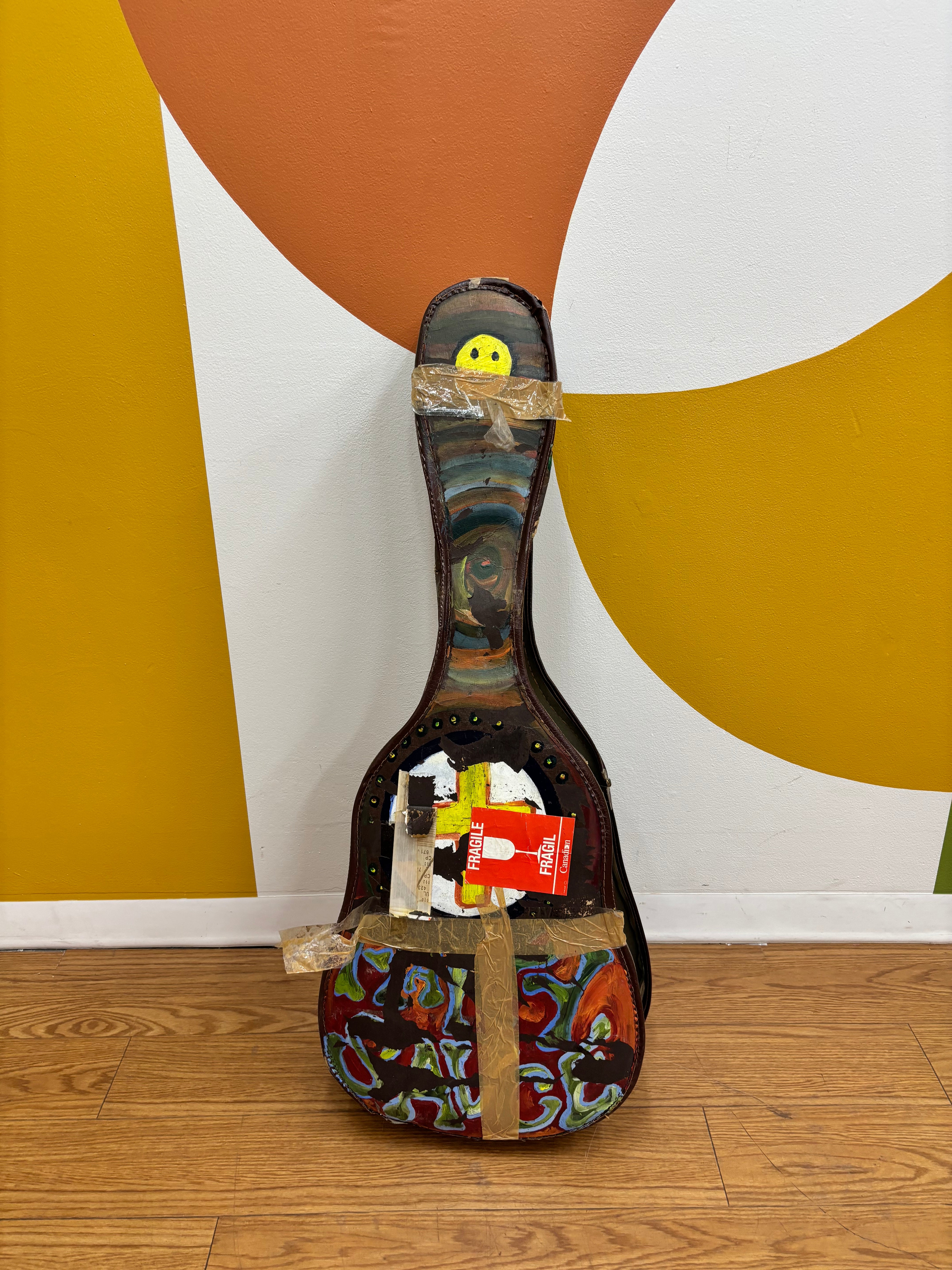 Hand-Painted Anjo Acoustic Guitar