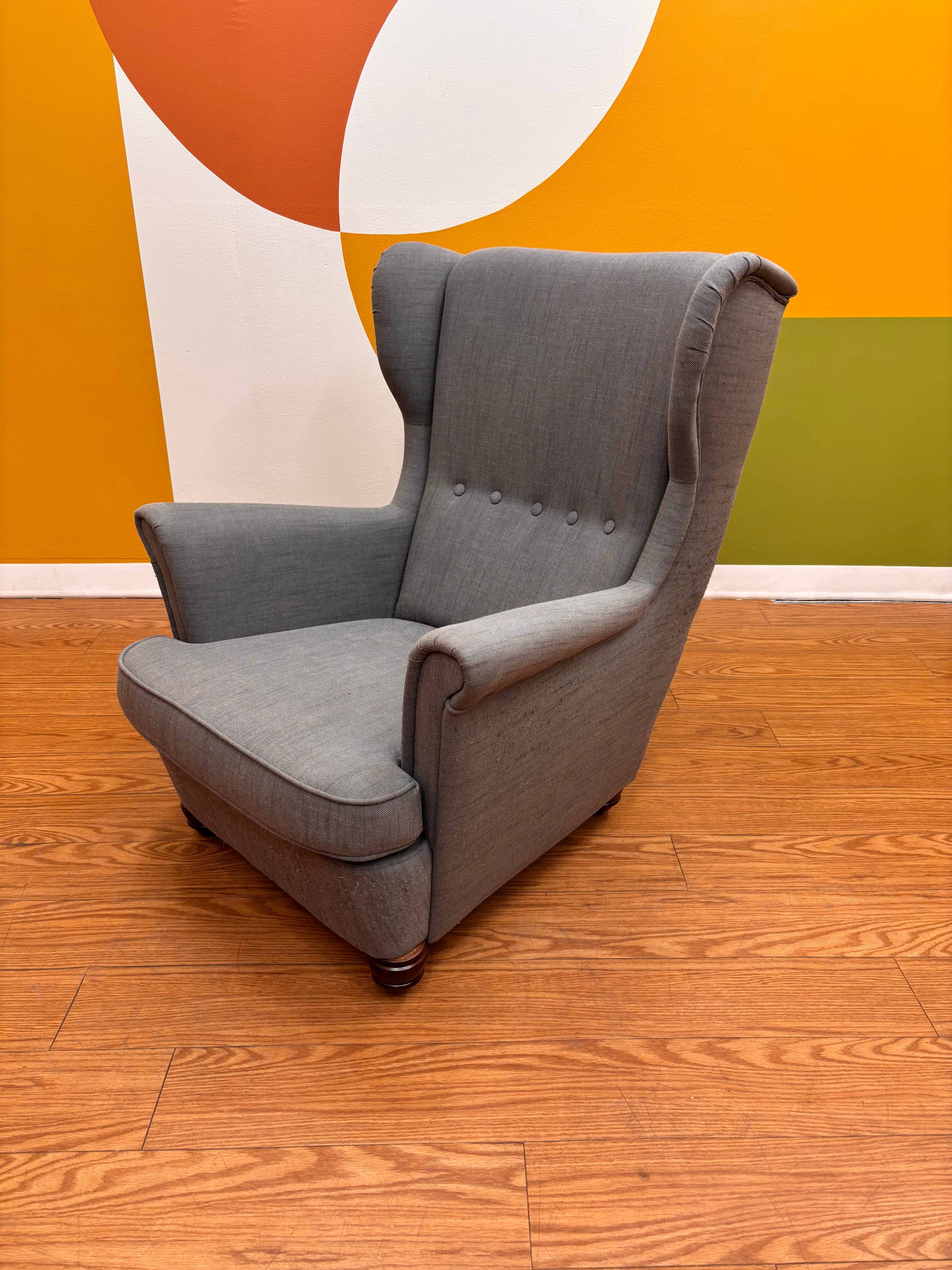 Grey Armchair