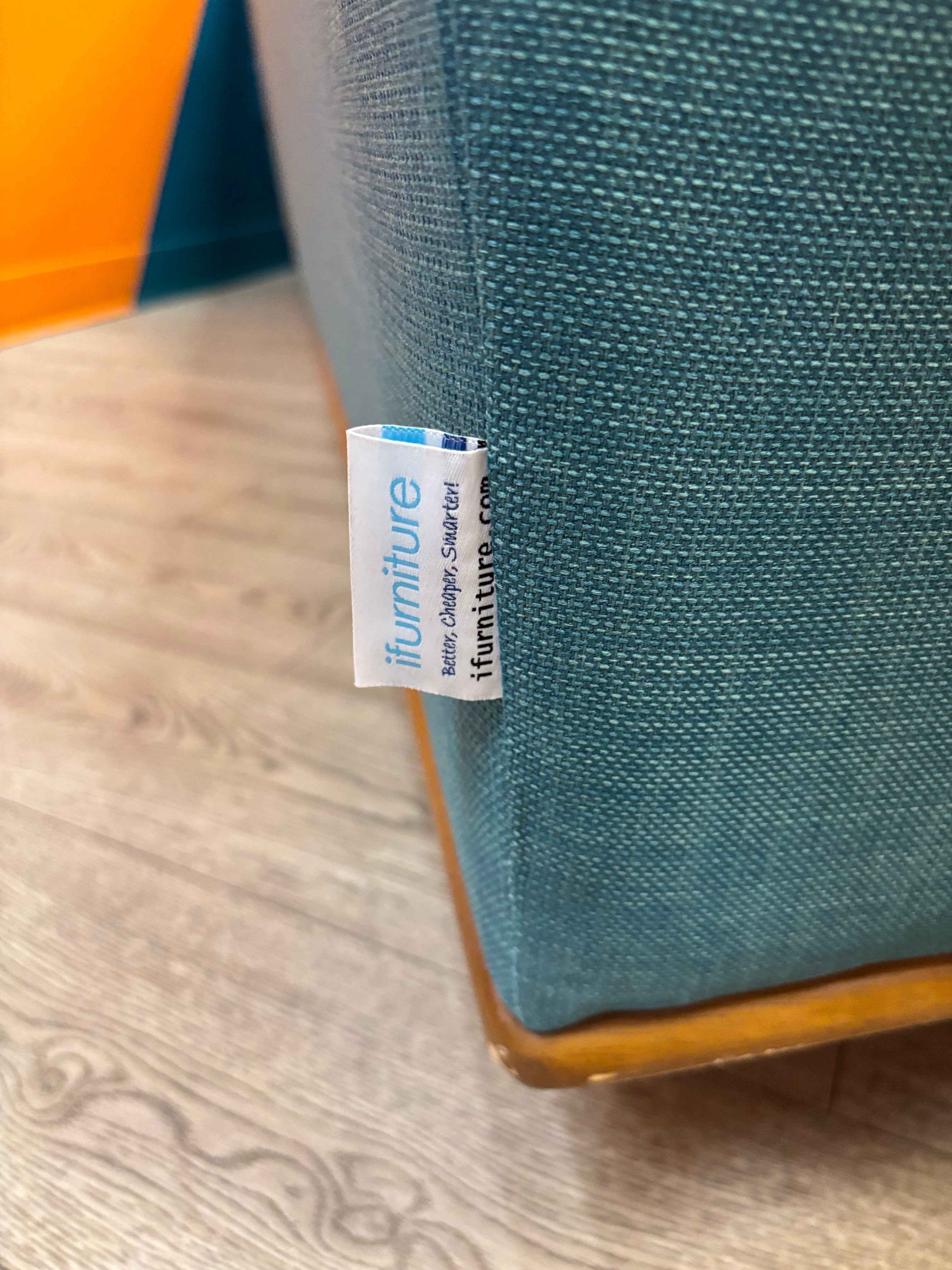 Teal Sofa