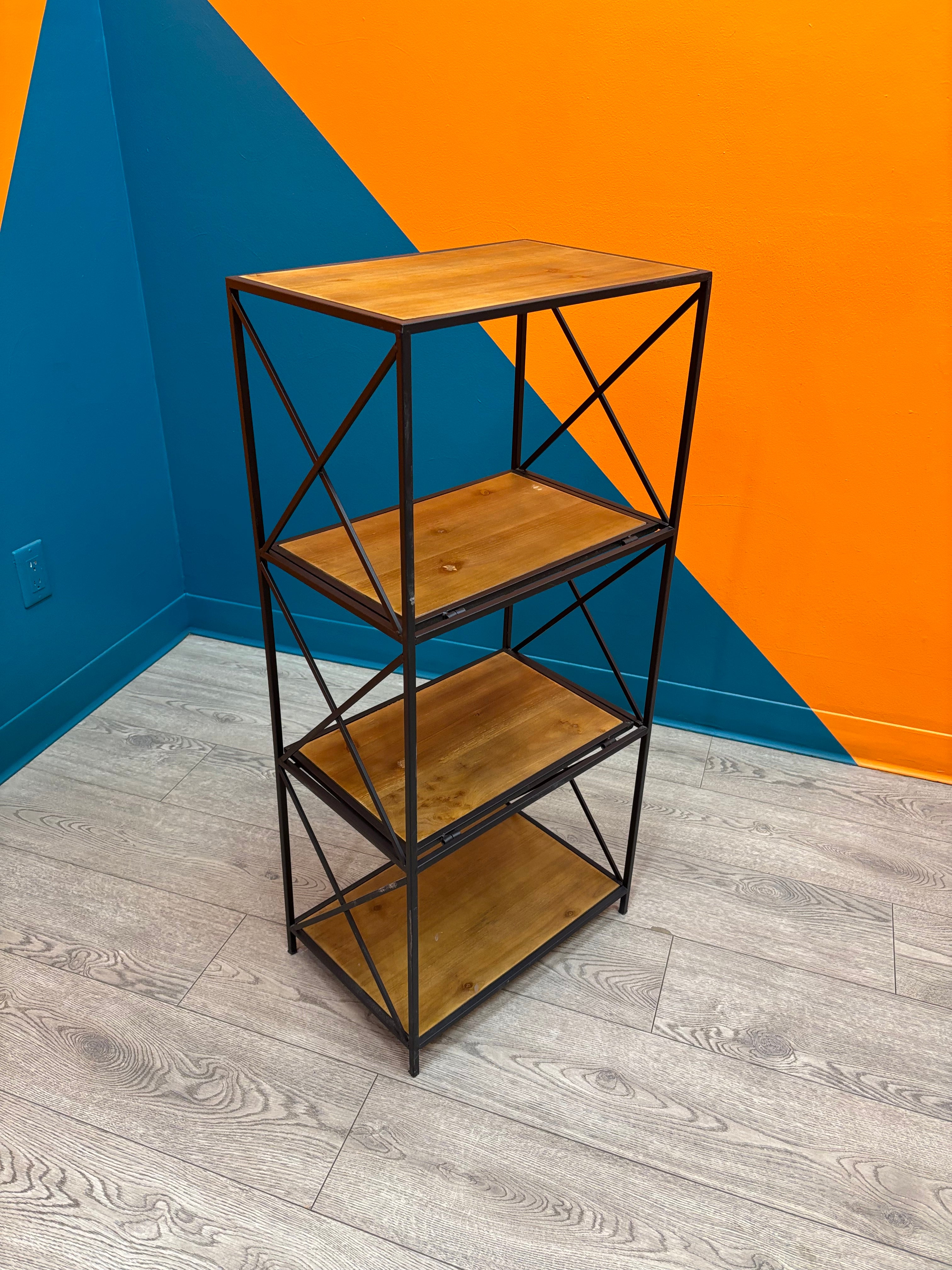 Metal & Wood Shelf