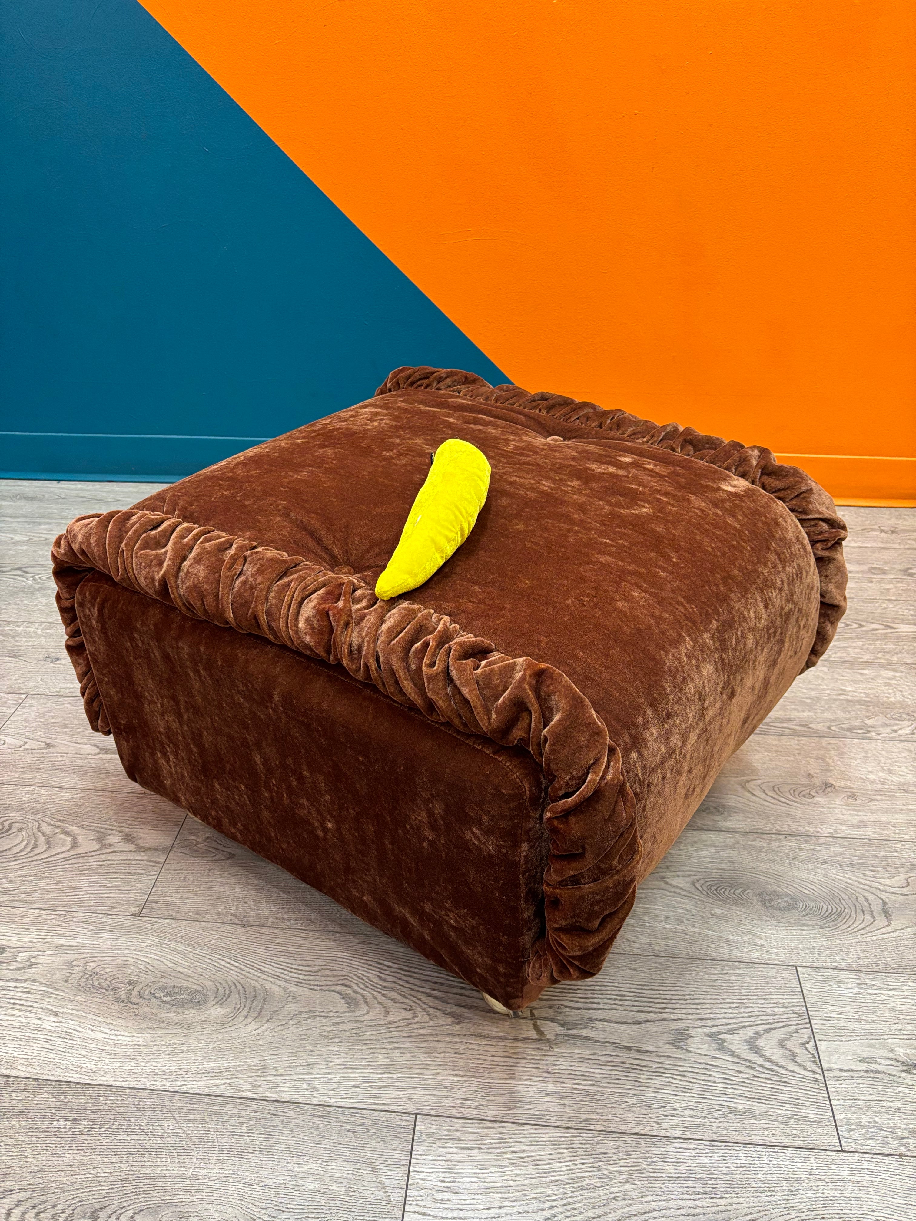 Brown Ottoman
