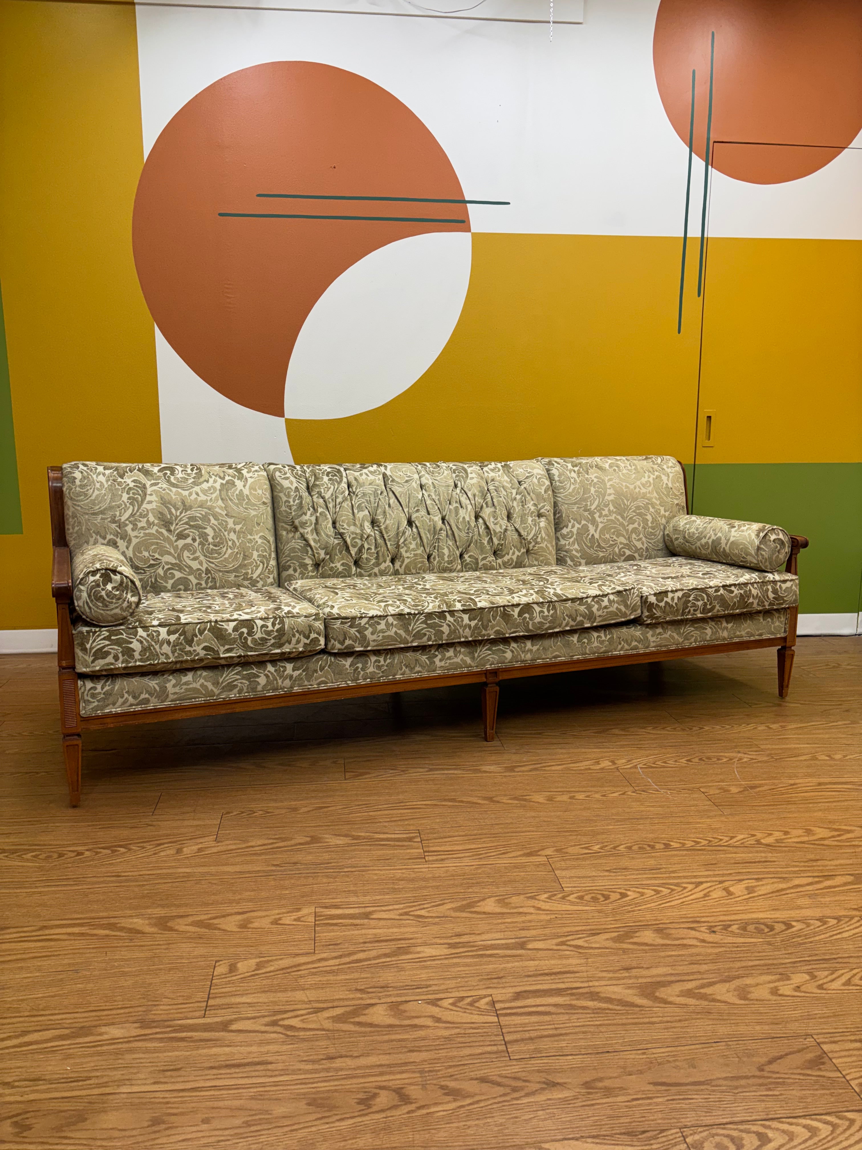 Wood Frame Sofa