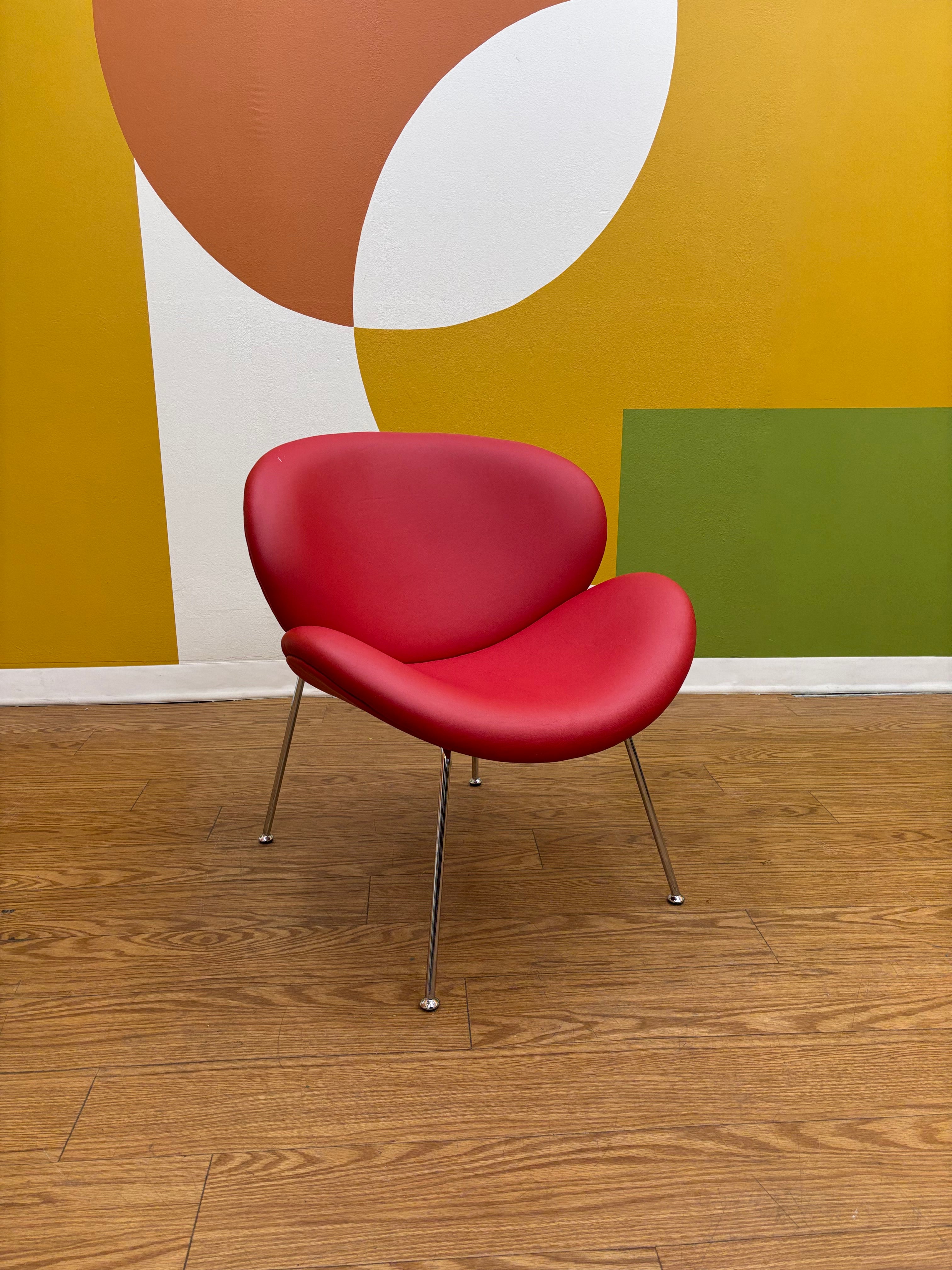 Red Lounge Chair