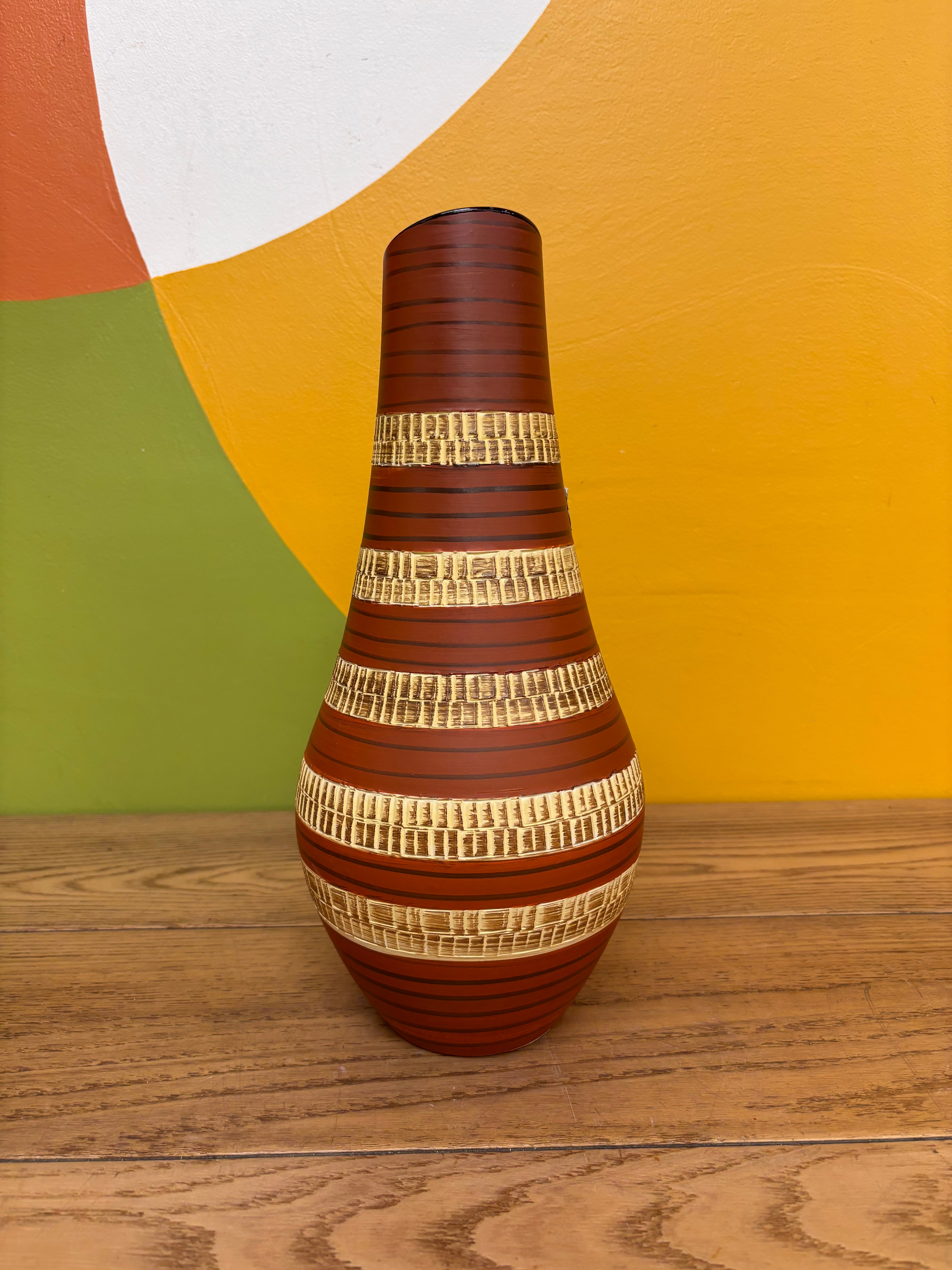 German Pottery Vase
