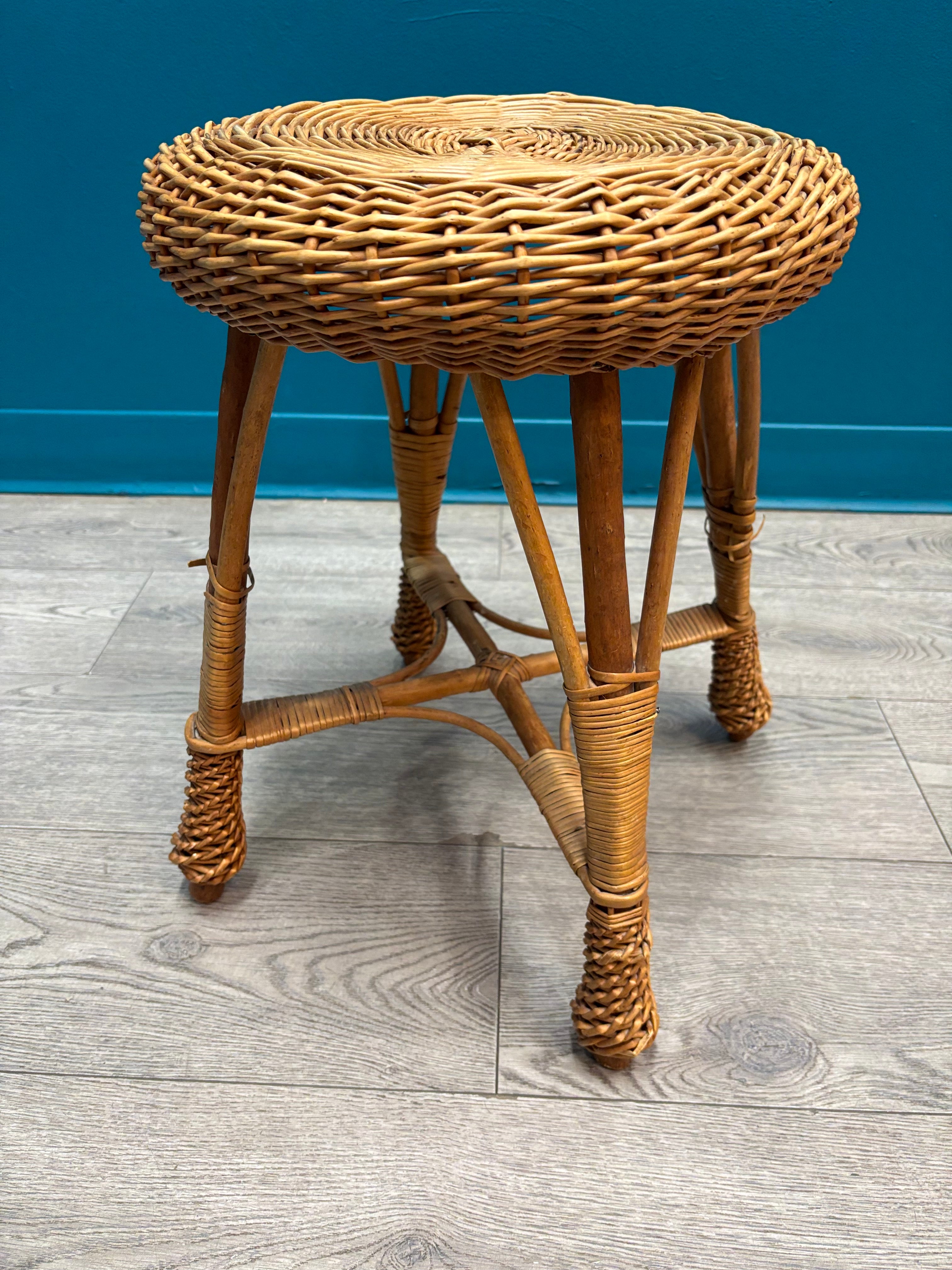 Wicker Stool