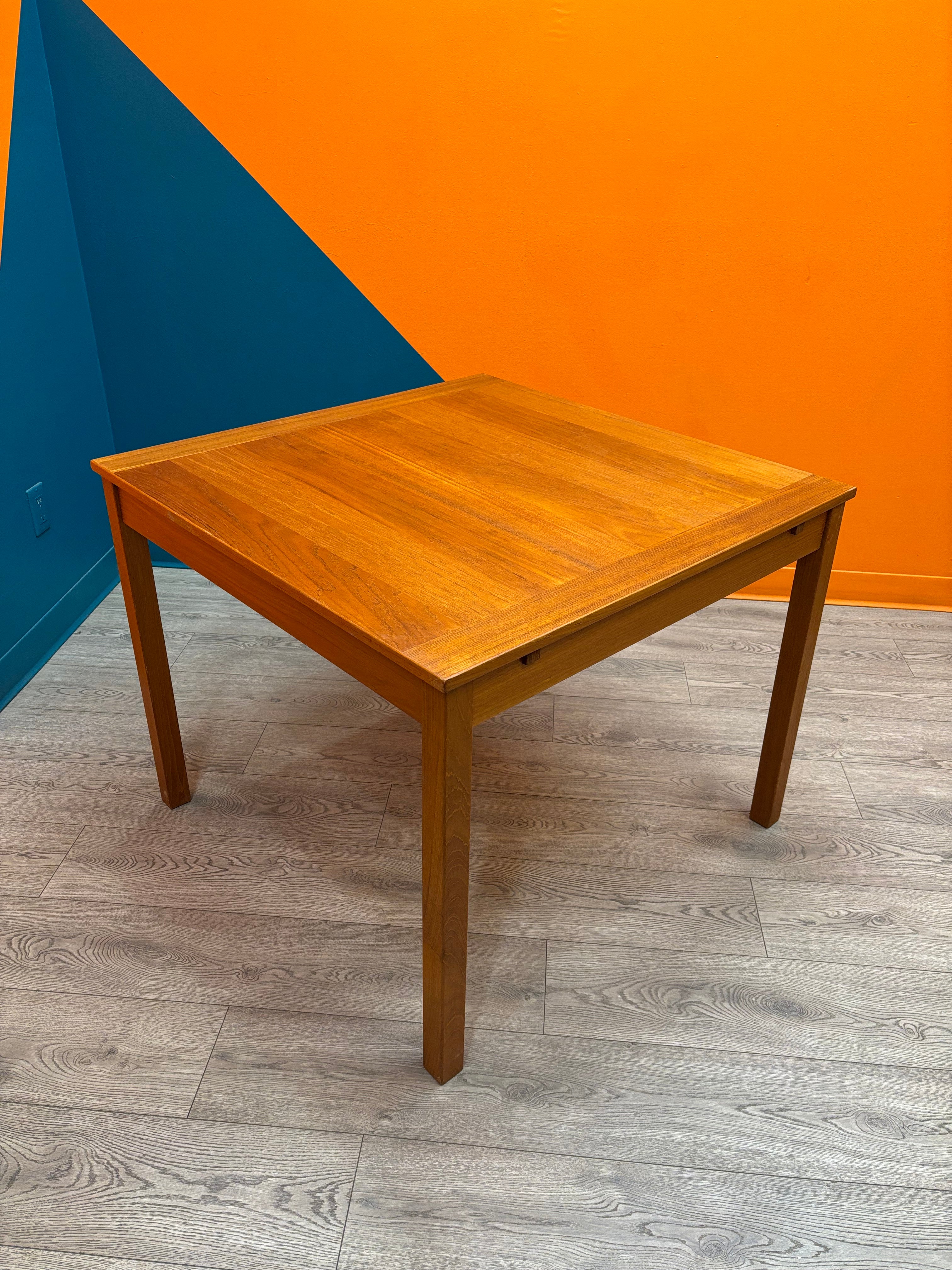 Square Wooden Dining Table