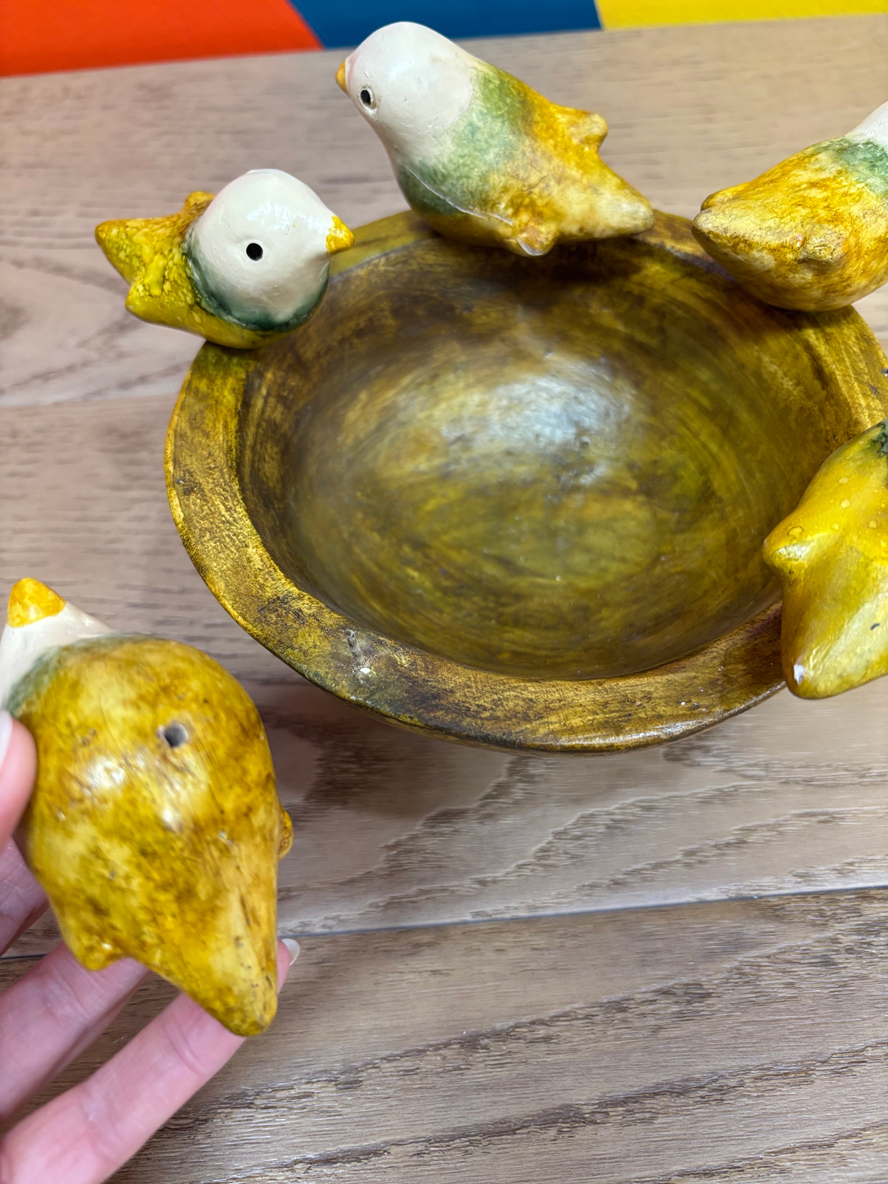 Decorative Bird Bowl